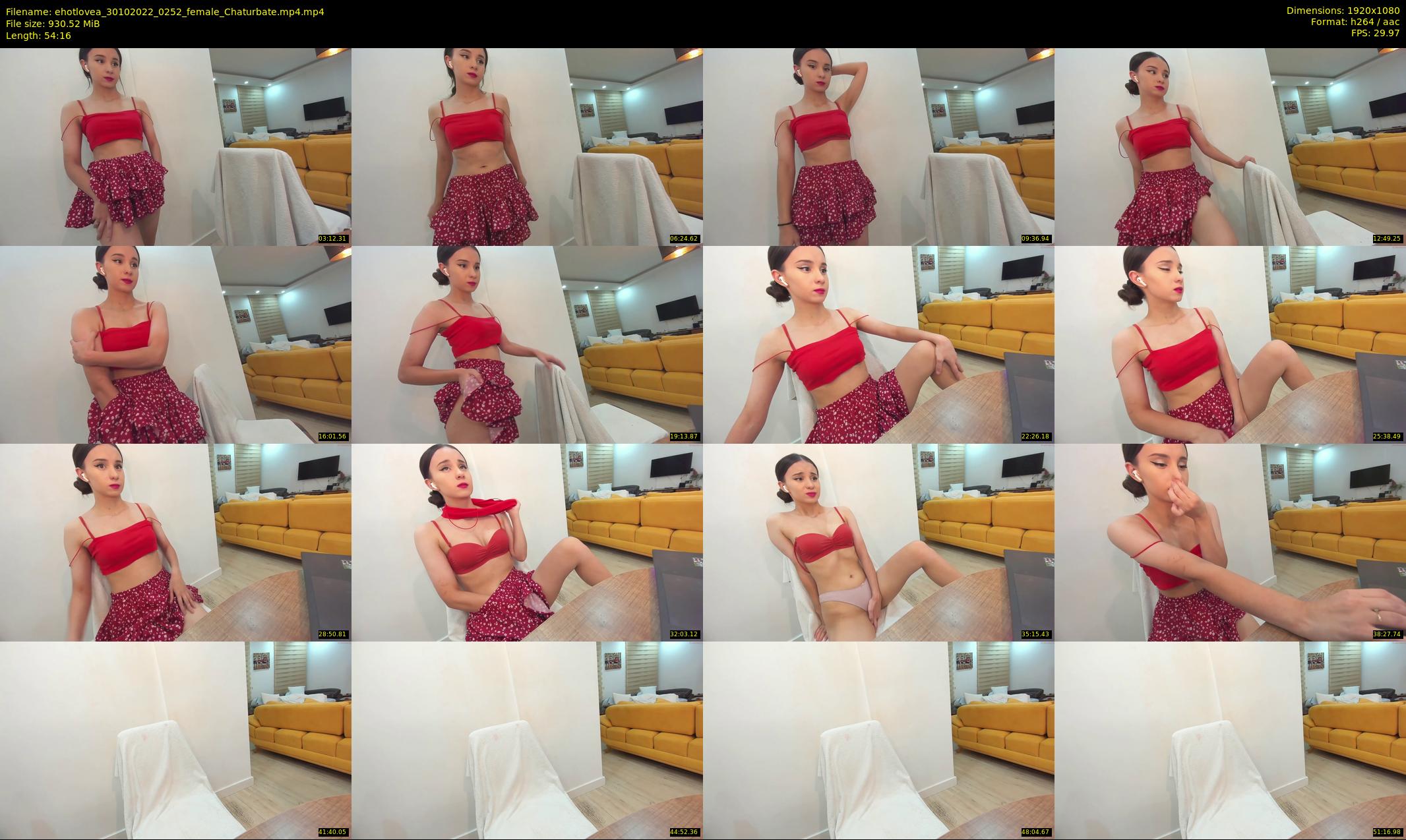 ehotlovea — 55 minute Chaturbate female cam show recording, 1080p, Oct 30, 2022
