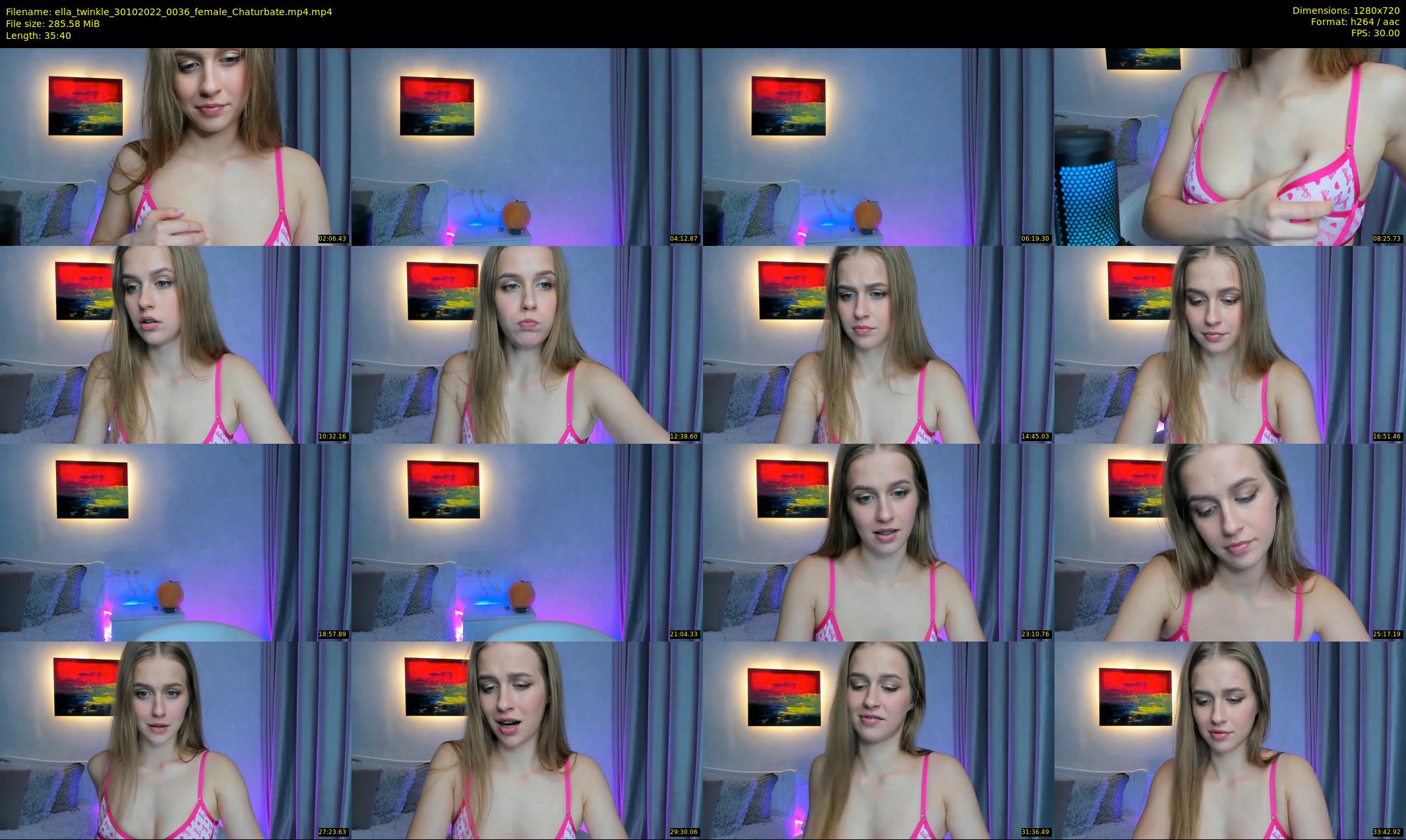 ella_twinkle — 36 minute Chaturbate female cam show recording, 720p, Oct 30, 2022