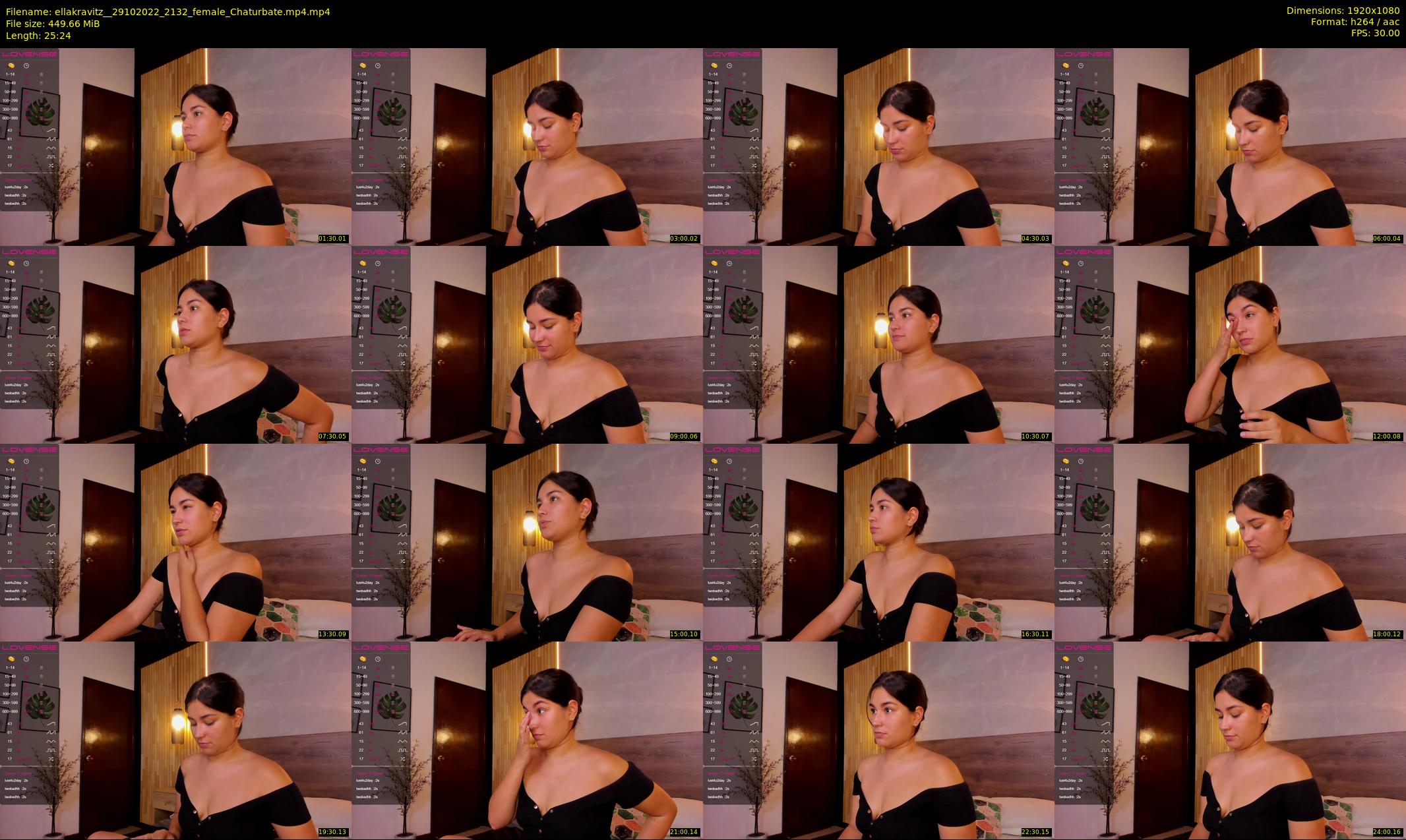 ellakravitz_ — 26 minute Chaturbate female cam show recording, 1080p, Oct 29, 2022