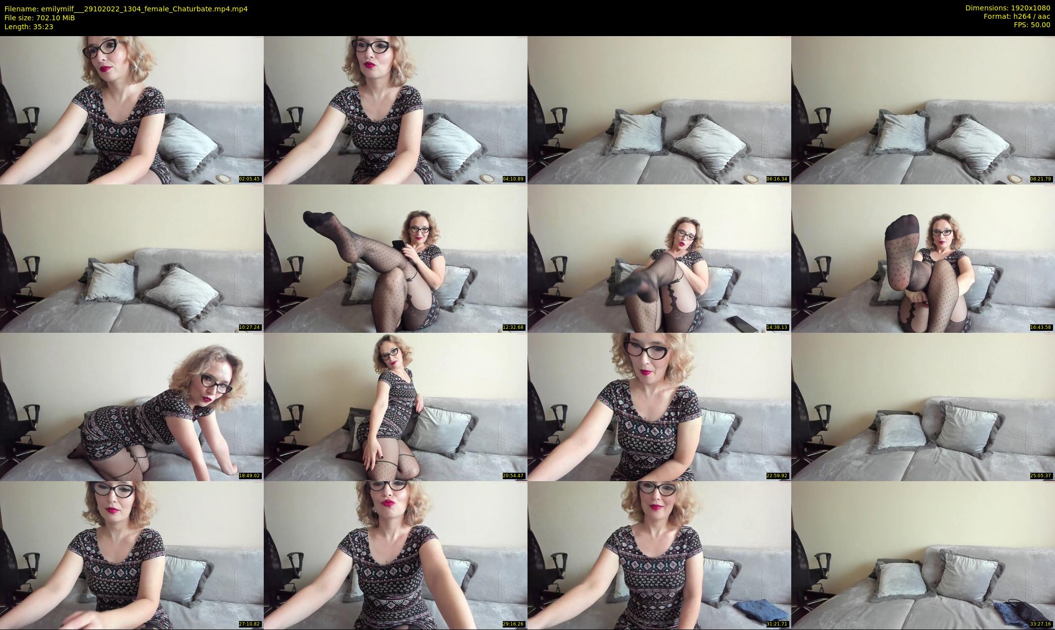 emilymilf__ — 36 minute Chaturbate female cam show recording, 1080p, Oct 29, 2022