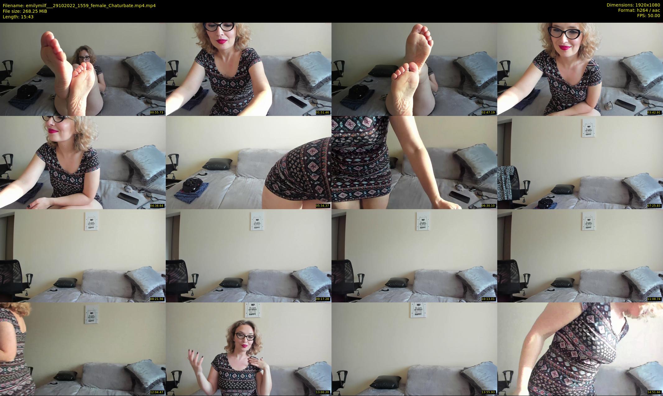emilymilf__ — 16 minute Chaturbate female cam show recording, 1080p, Oct 29, 2022