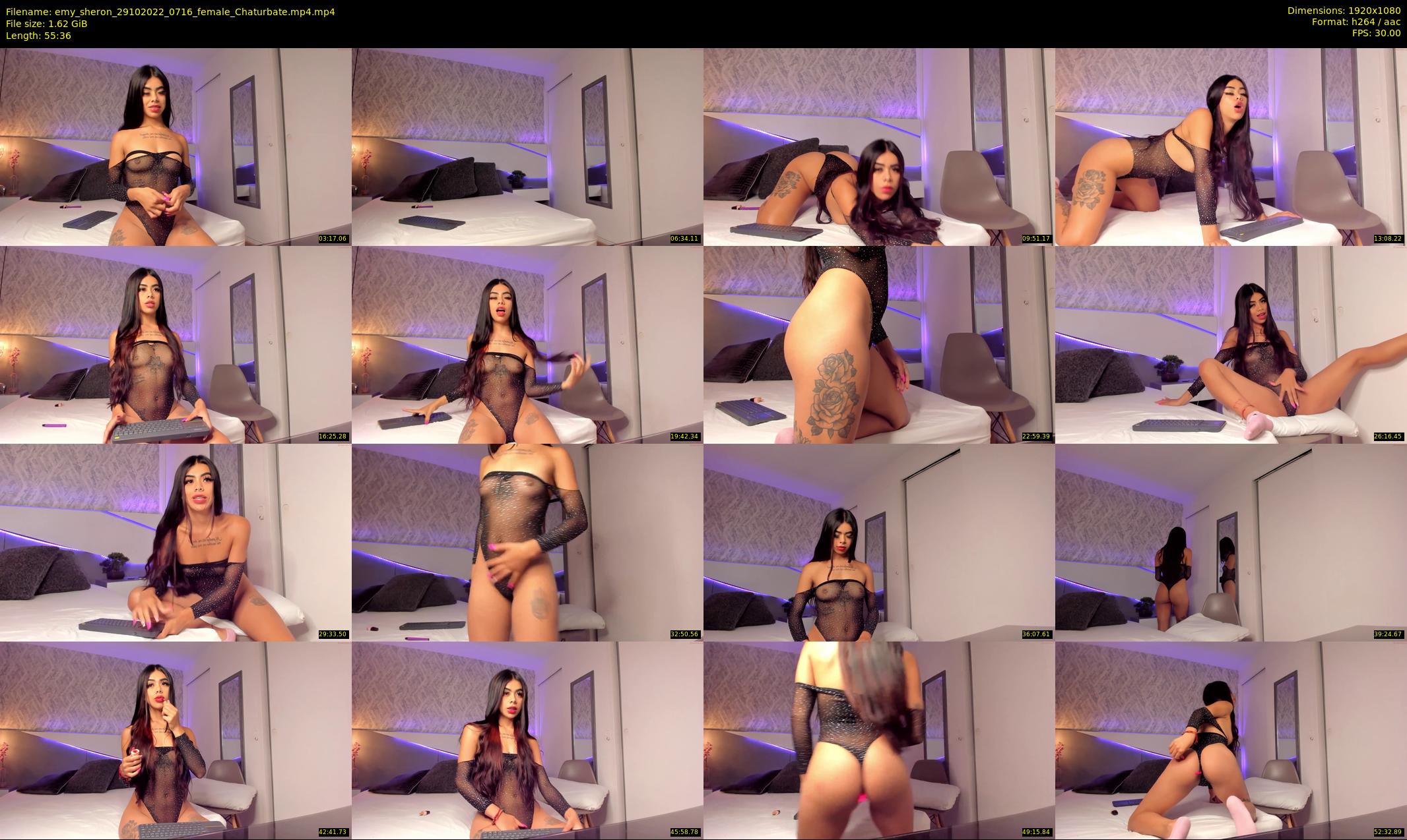 emy_sheron — 56 minute Chaturbate female cam show recording, 1080p, Oct 29, 2022