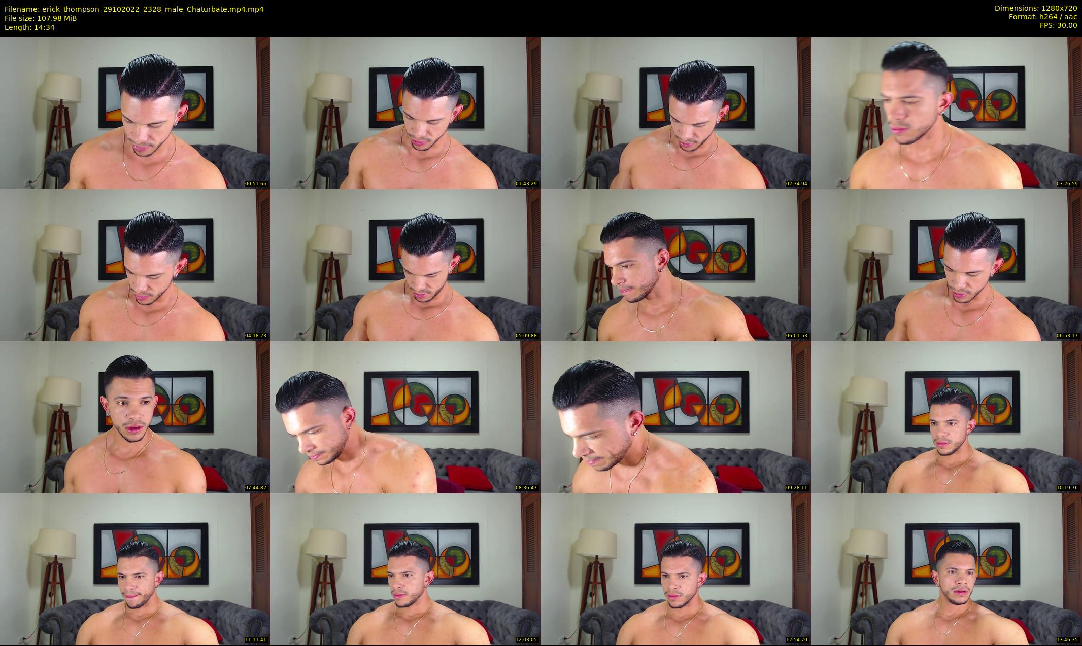 erick_thompson — 15 minute Chaturbate male cam show recording, 720p, Oct 29, 2022