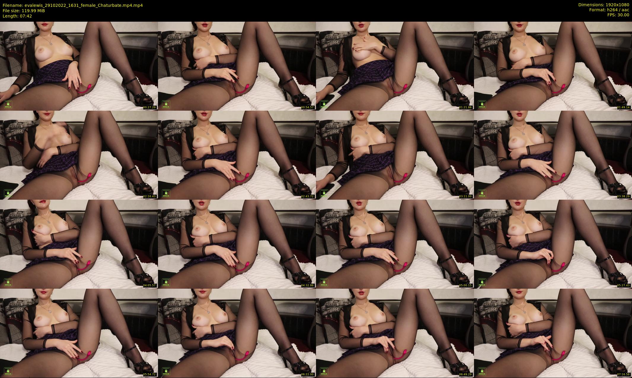 evalewis — 8 minute Chaturbate female cam show recording, 1080p, Oct 29, 2022
