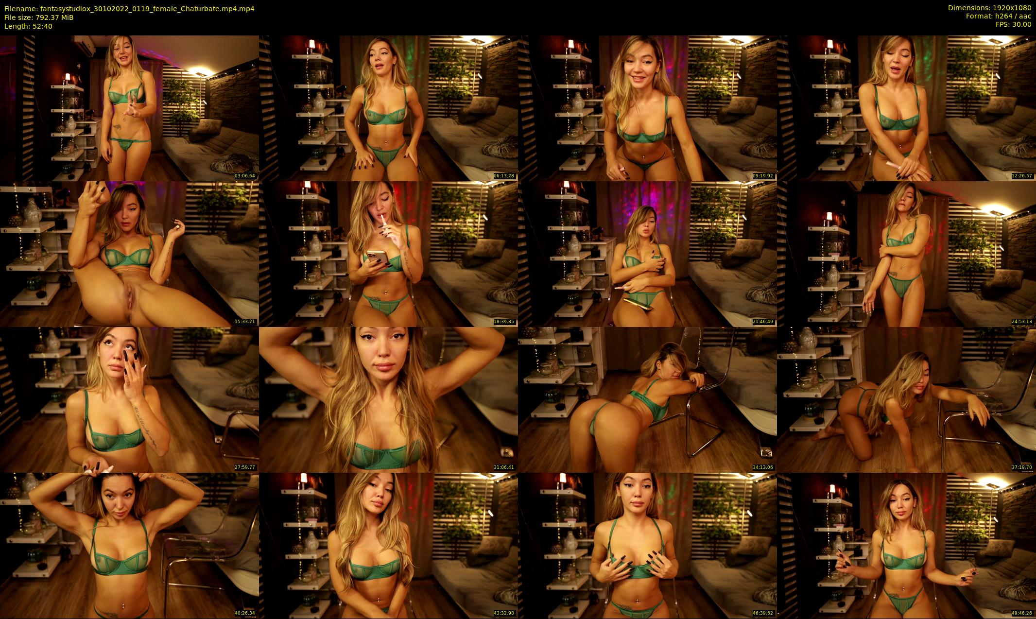 fantasystudiox — 53 minute Chaturbate female cam show recording, 1080p, Oct 30, 2022