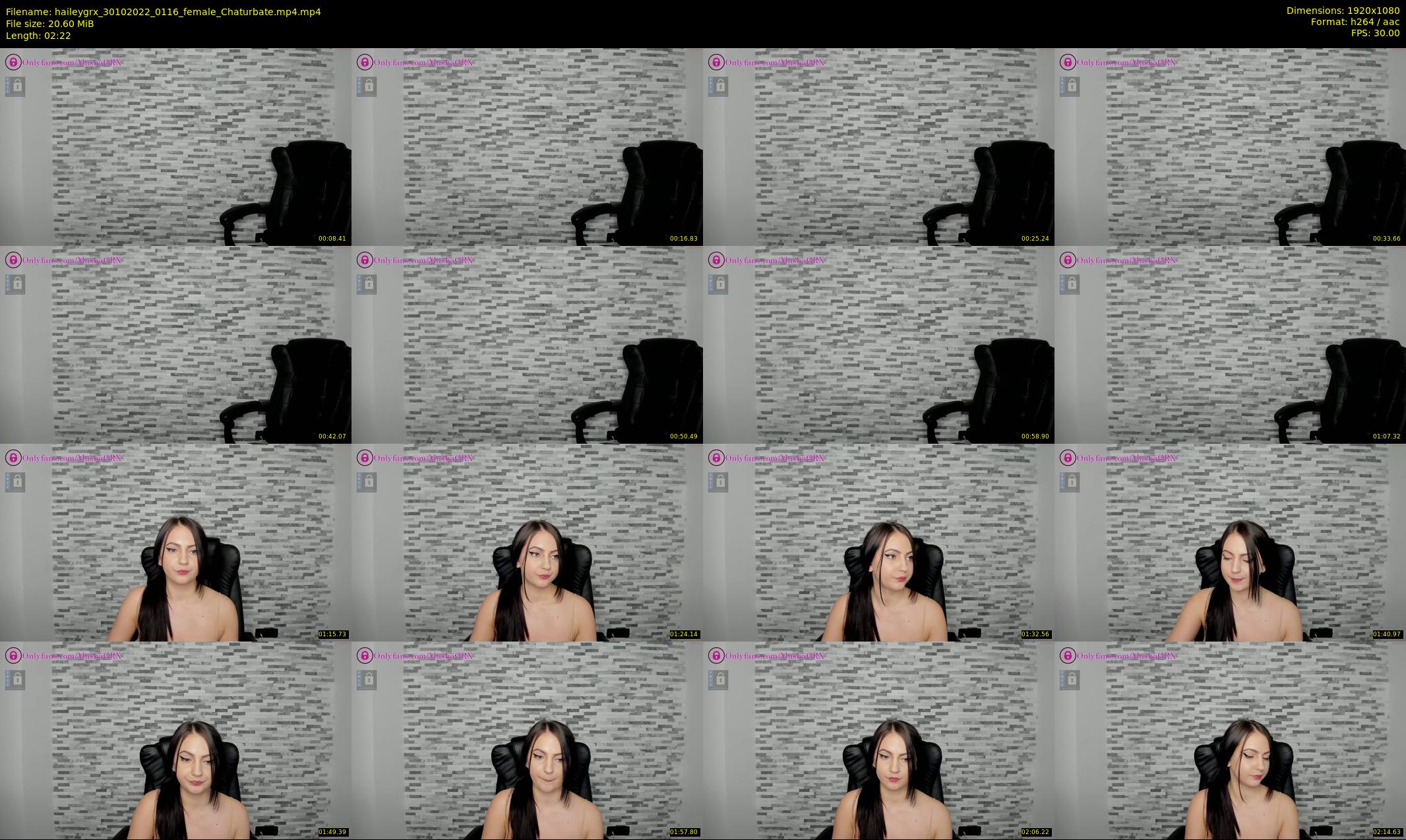 haileygrx — 3 minute Chaturbate female cam show recording, 1080p, Oct 30, 2022