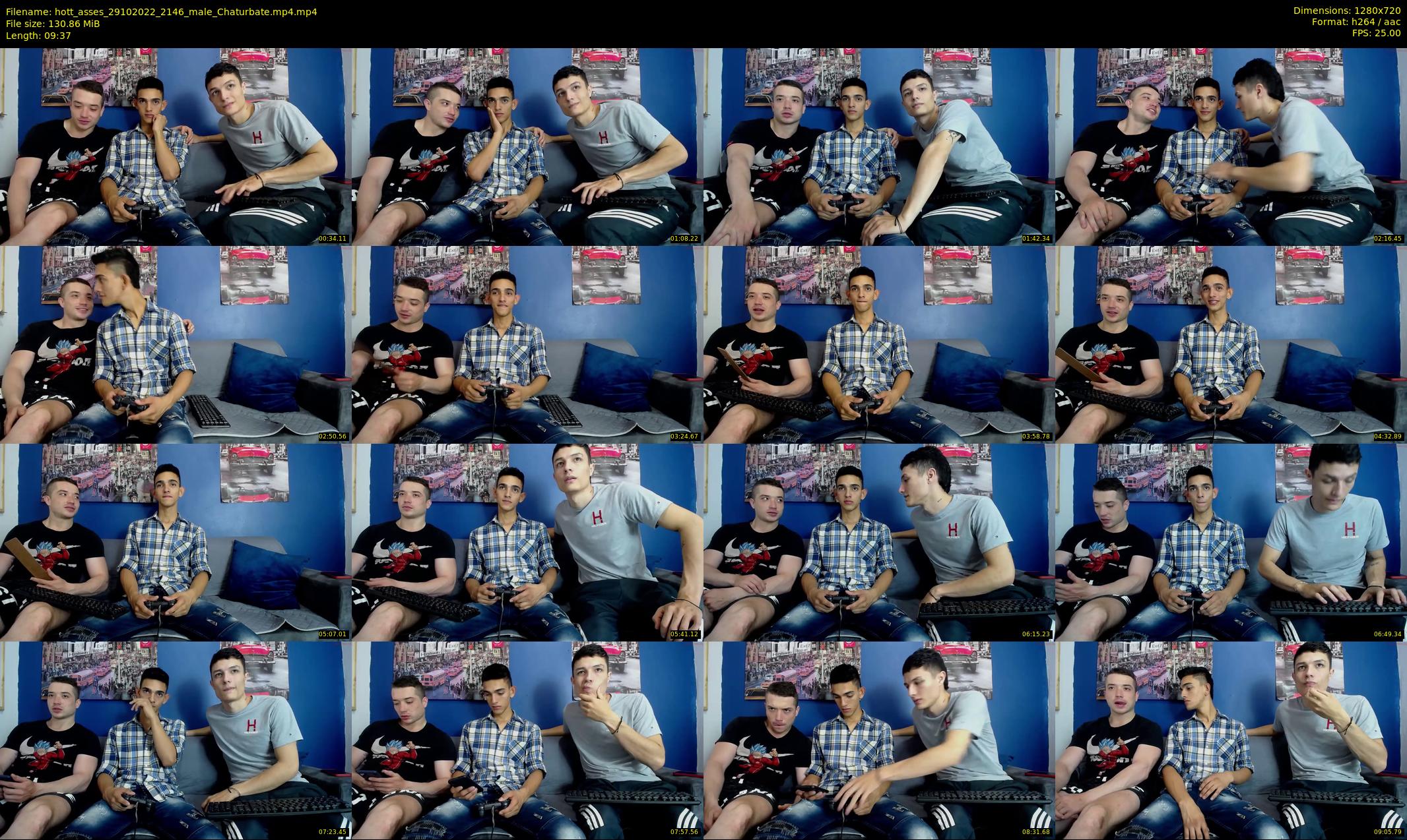 hott_asses — 10 minute Chaturbate male cam show recording, 720p, Oct 29, 2022