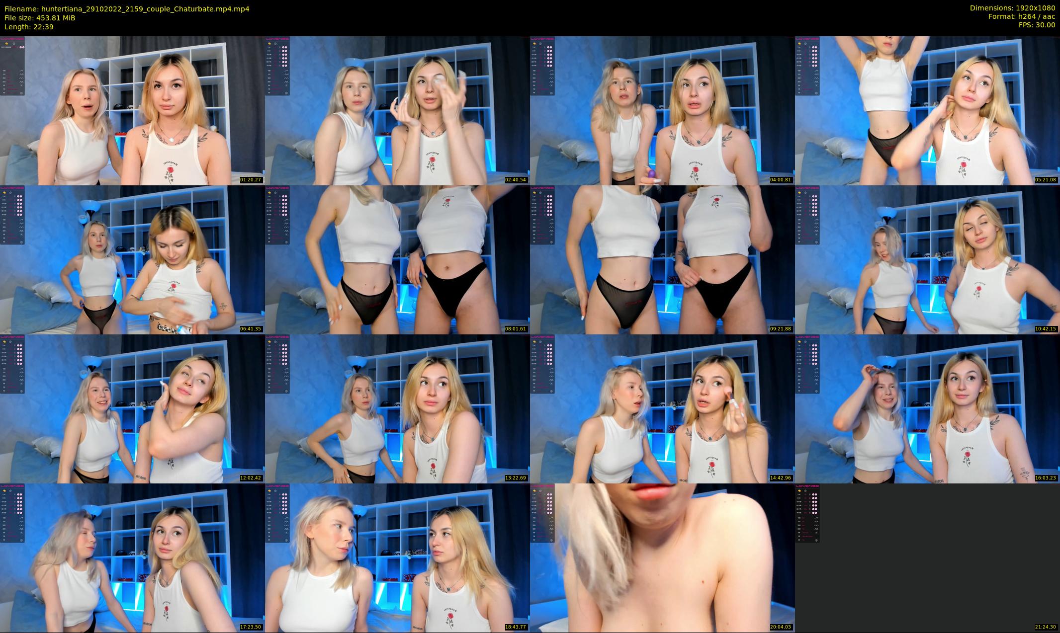 huntertiana — 23 minute Chaturbate female cam show recording, 1080p, Oct 29, 2022