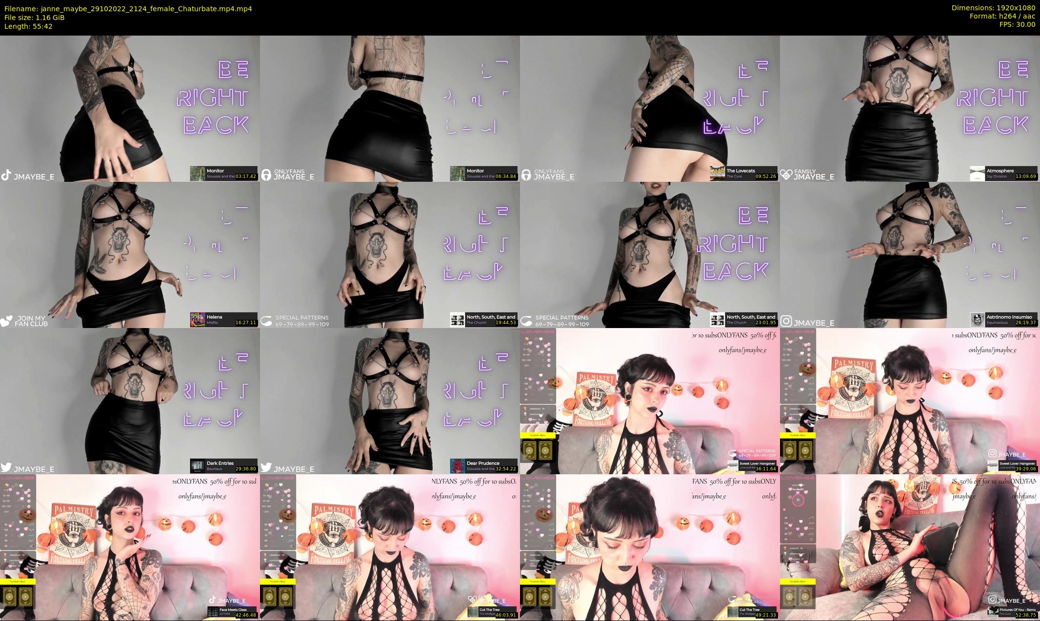 janne_maybe — 56 minute Chaturbate female cam show recording, 1080p, Oct 29, 2022