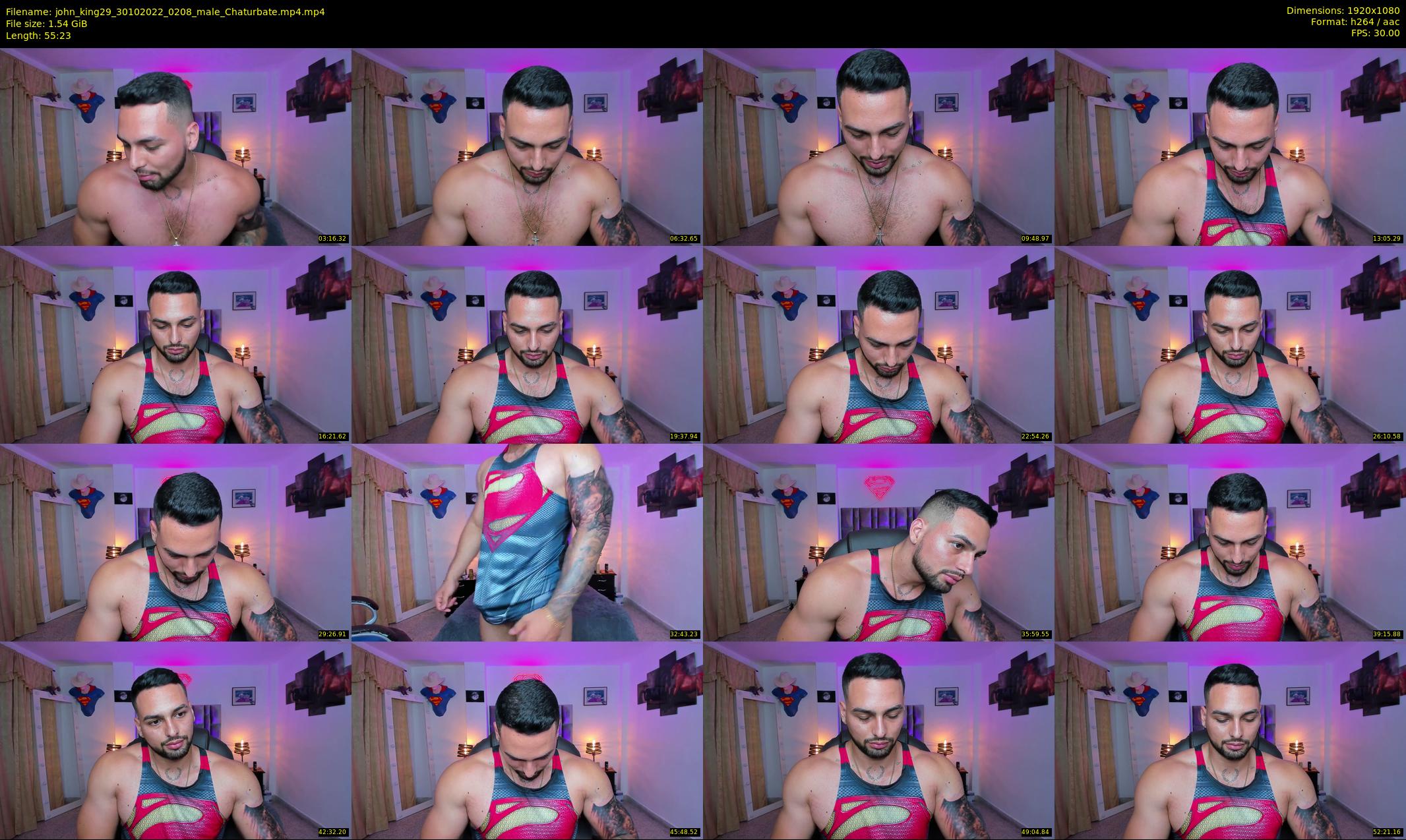 john_king29 — 56 minute Chaturbate male cam show recording, 1080p, Oct 30, 2022