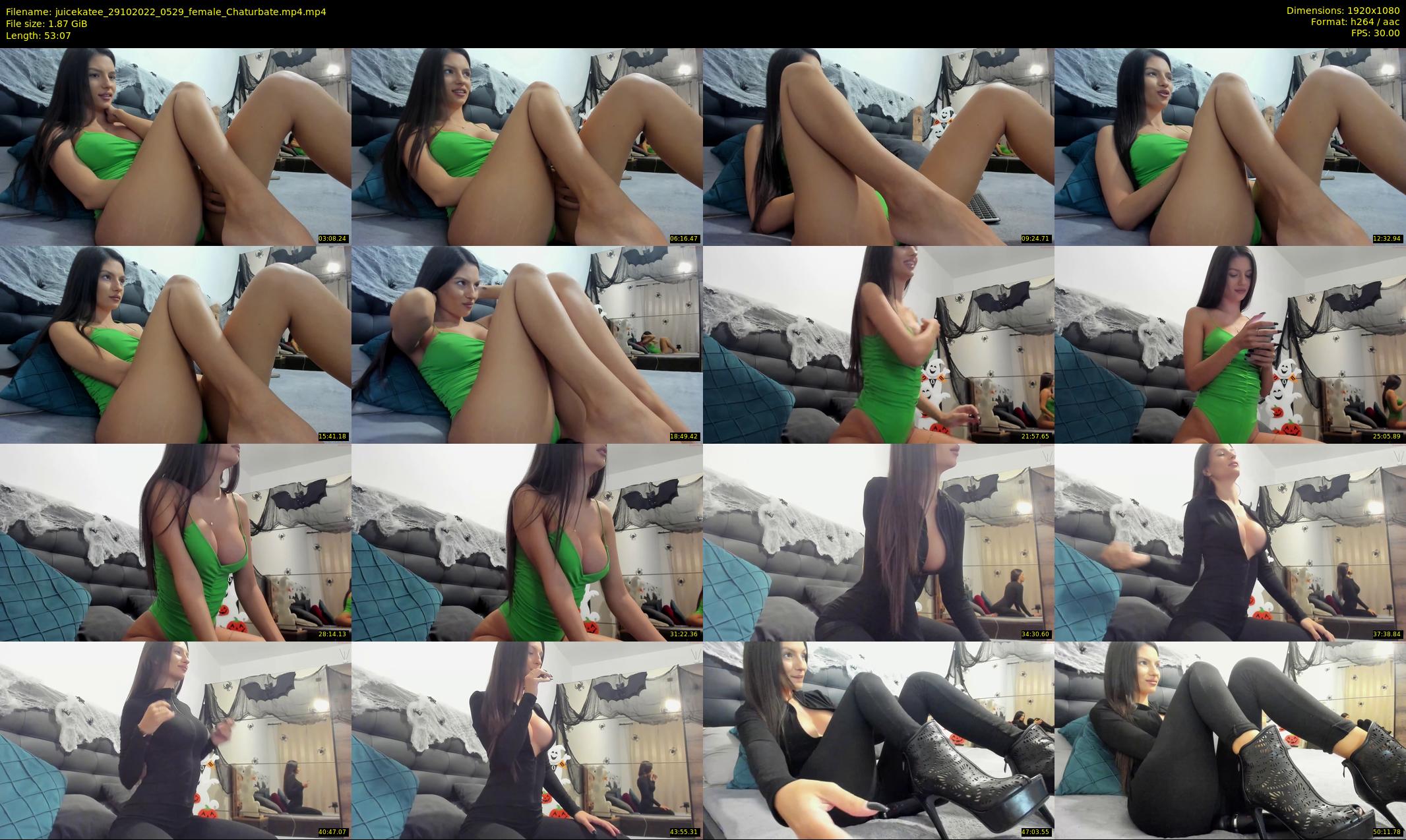 juicekatee — 54 minute Chaturbate female cam show recording, 1080p, Oct 29, 2022