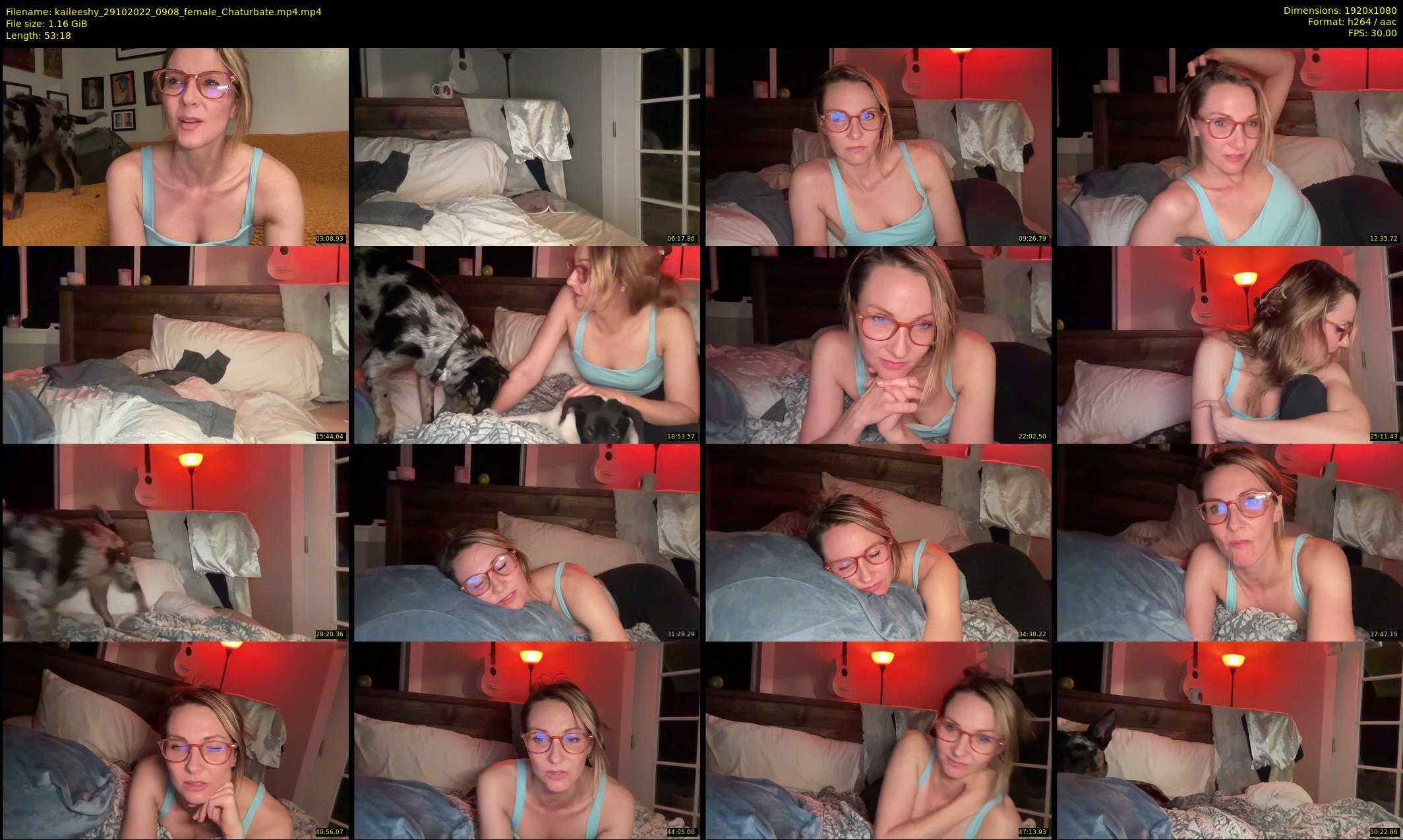kaileeshy — 54 minute Chaturbate female cam show recording, 1080p, Oct 29, 2022