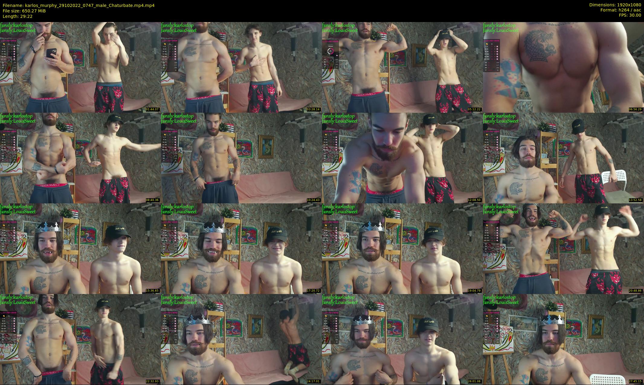 karlos_murphy — 30 minute Chaturbate male cam show recording, 1080p, Oct 29, 2022