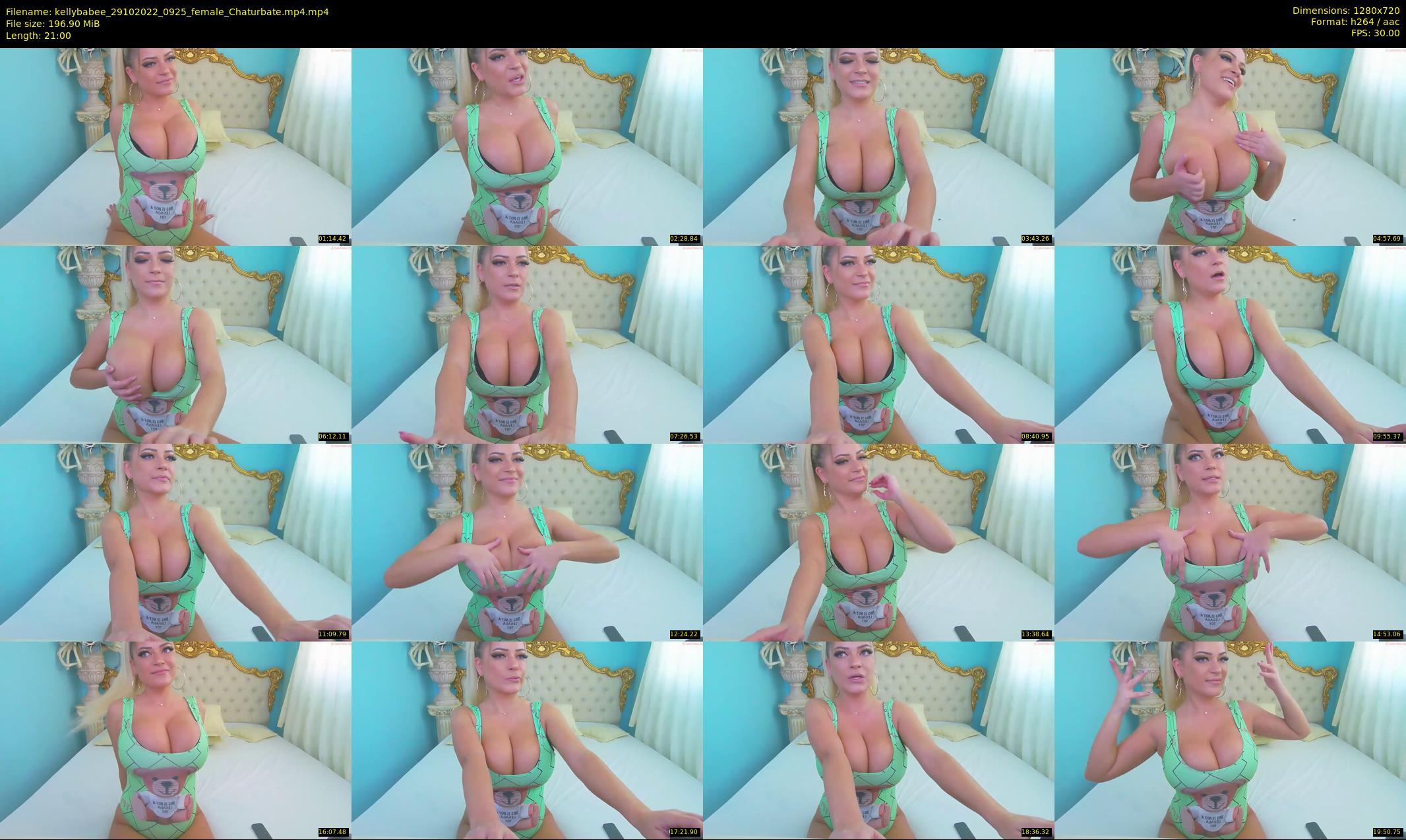kellybabee — 21 minute Chaturbate female cam show recording, 720p, Oct 29, 2022