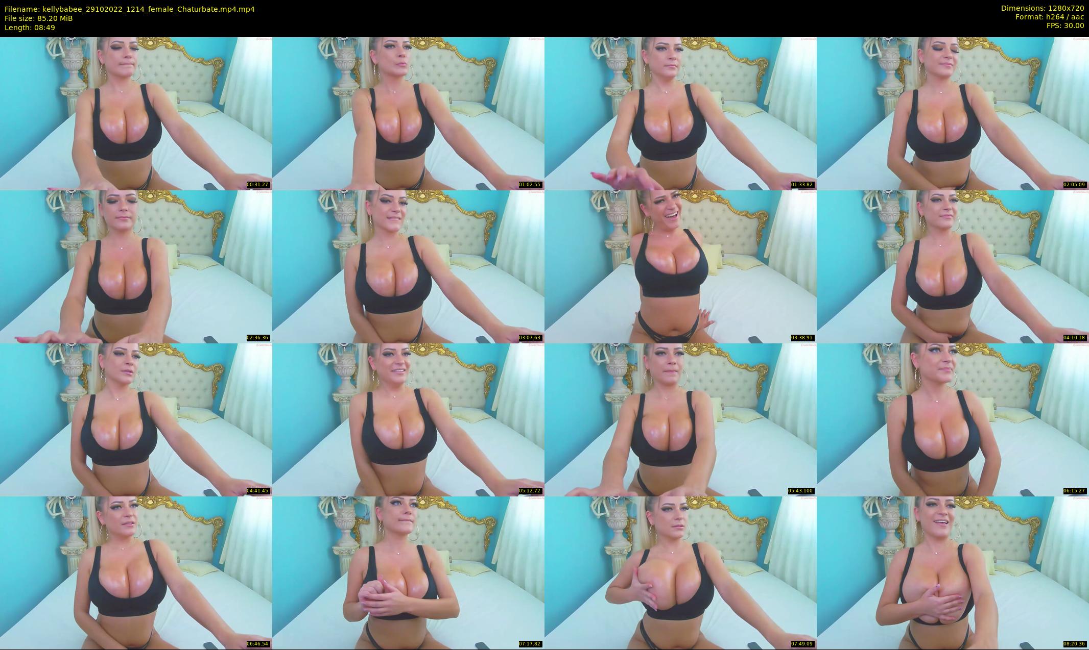 kellybabee — 9 minute Chaturbate female cam show recording, 720p, Oct 29, 2022