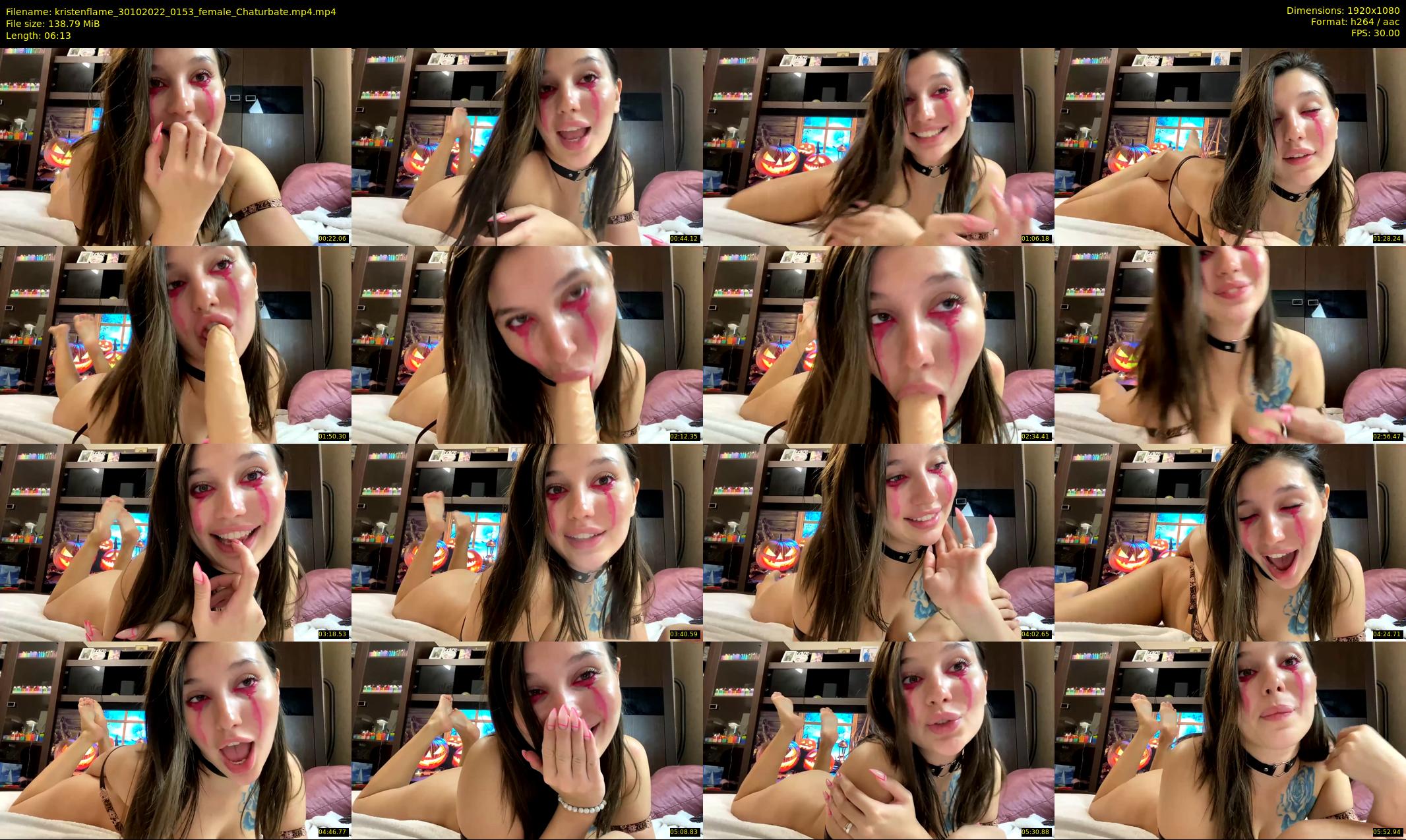 kristenflame — 7 minute Chaturbate couple cam show recording, 1080p, Oct 30, 2022