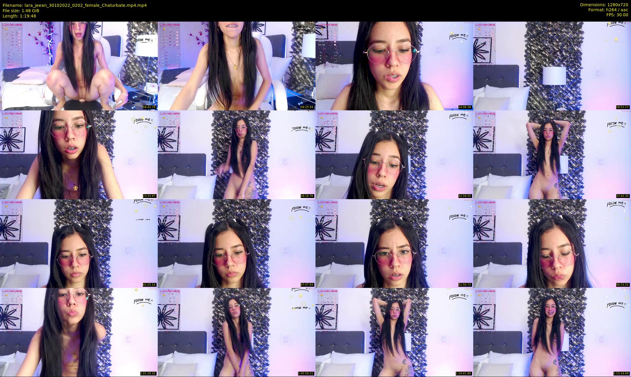lara_jeean — 80 minute Chaturbate female cam show recording, 720p, Oct 30, 2022
