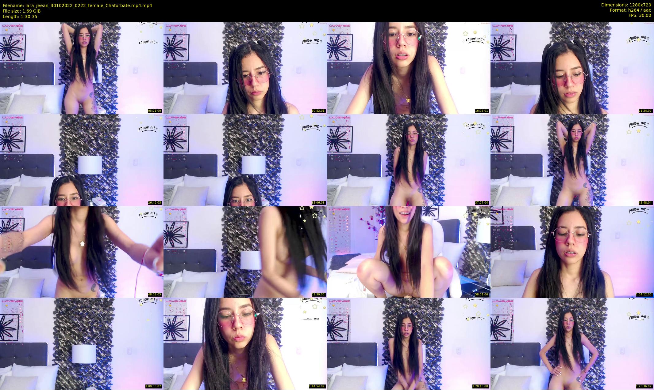 lara_jeean — 91 minute Chaturbate female cam show recording, 720p, Oct 30, 2022