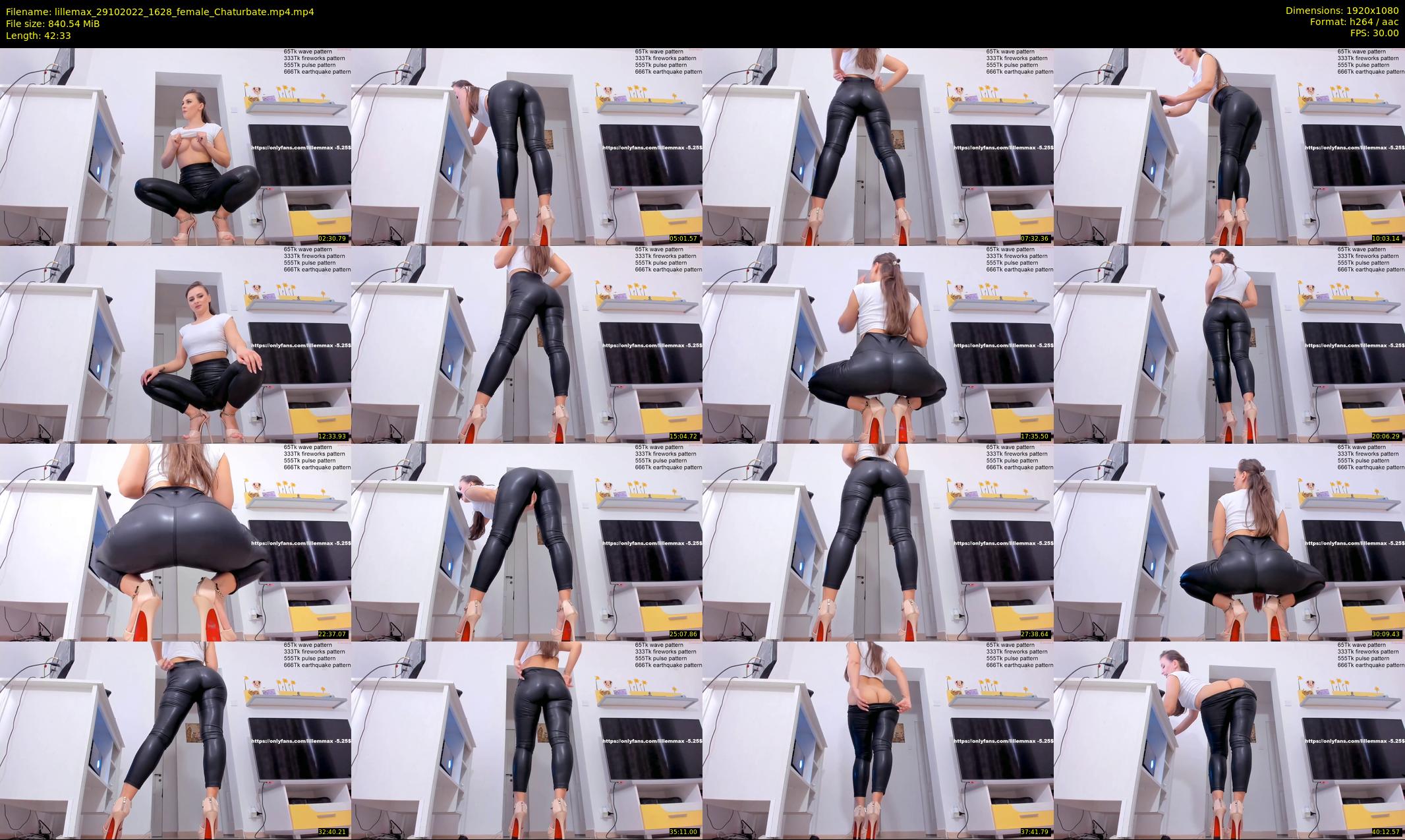 lillemax — 43 minute Chaturbate female cam show recording, 1080p, Oct 29, 2022