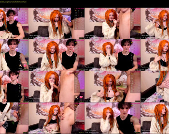 meowpushka — 55 minute Chaturbate couple cam show recording, 1080p, Oct 29, 2022