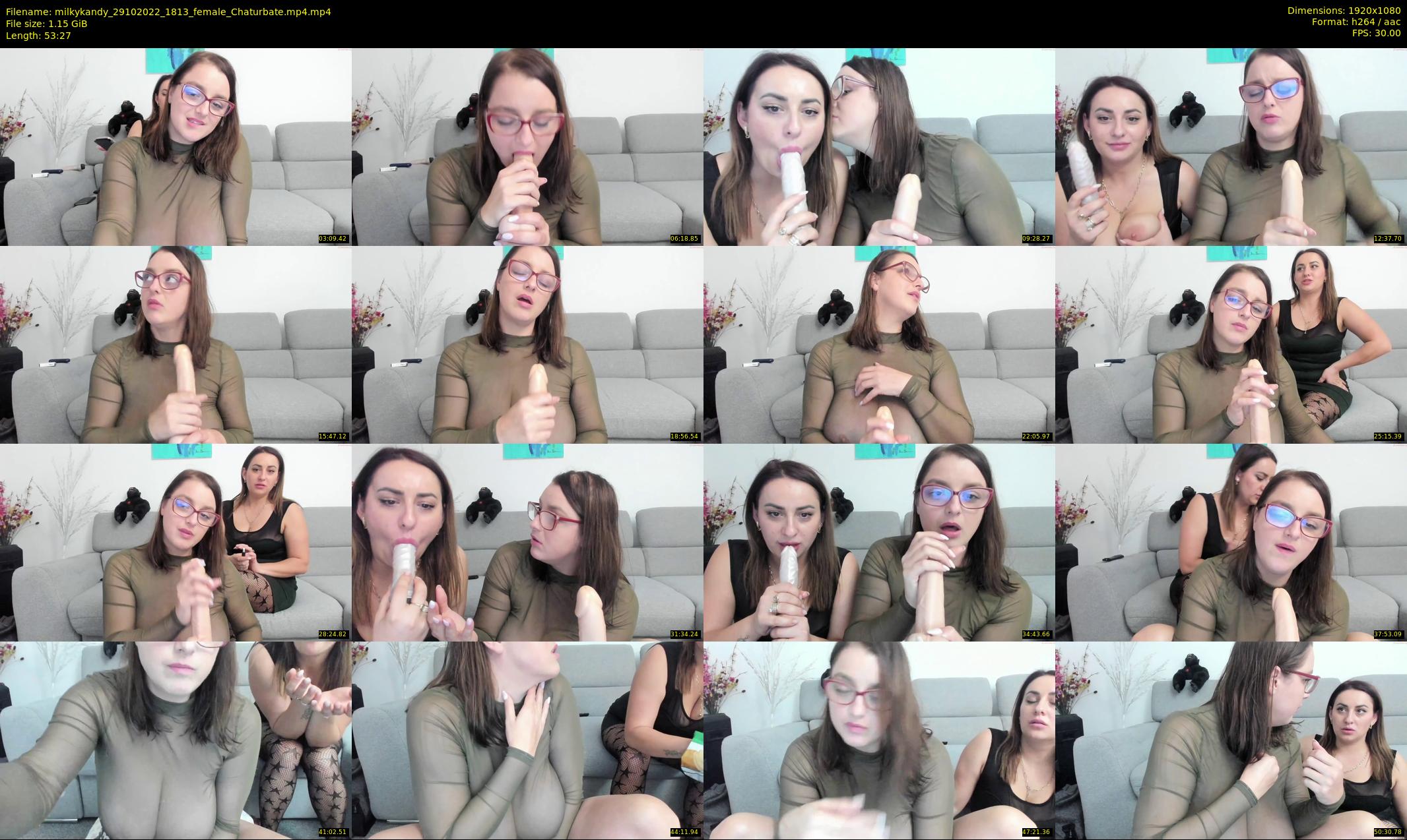 milkykandy — 54 minute Chaturbate female cam show recording, 1080p, Oct 29, 2022