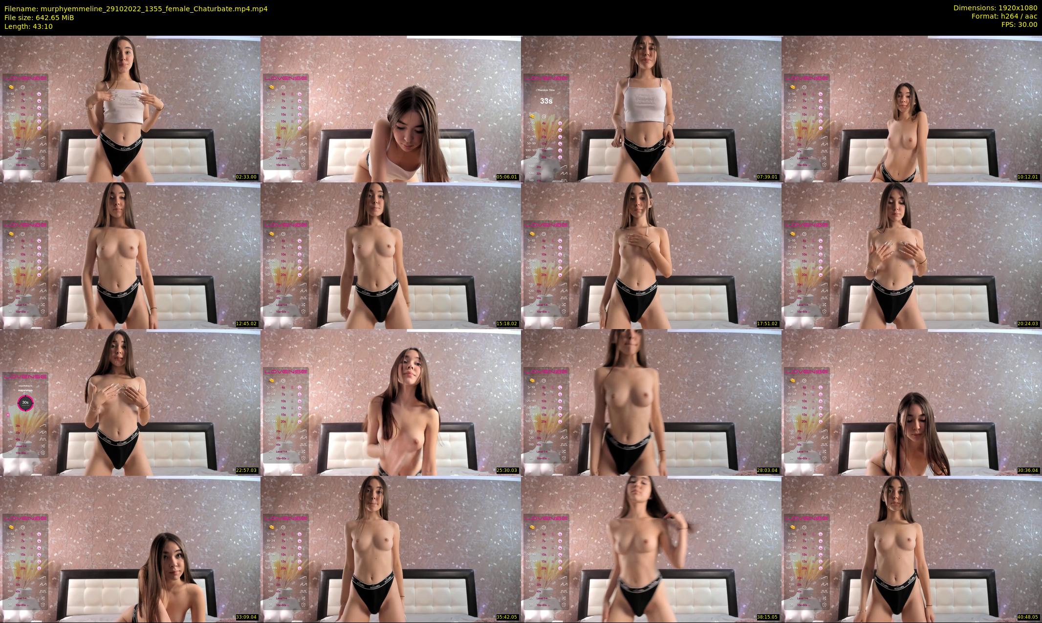 murphyemmeline — 44 minute Chaturbate female cam show recording, 1080p, Oct 29, 2022