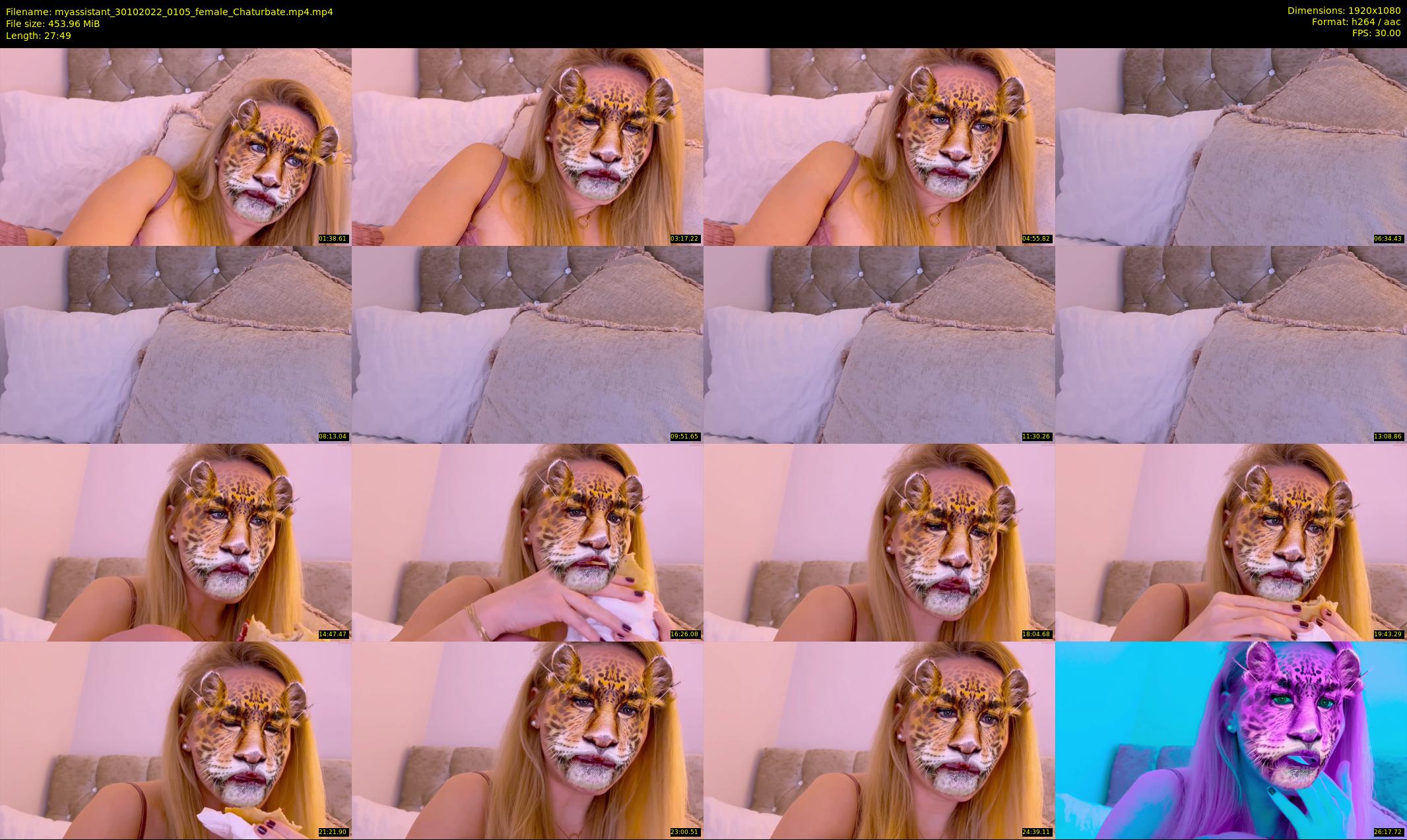 myassistant — 28 minute Chaturbate female cam show recording, 1080p, Oct 30, 2022