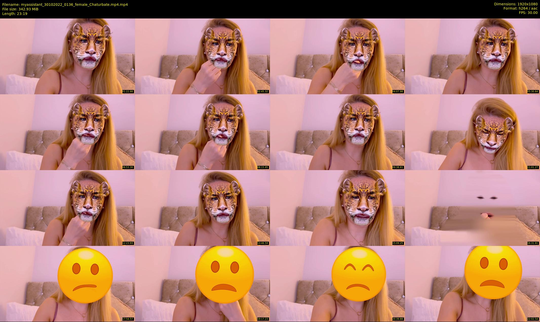 myassistant — 24 minute Chaturbate female cam show recording, 1080p, Oct 30, 2022