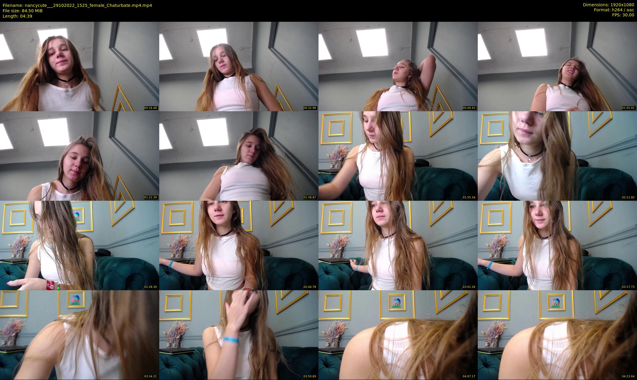 nancycute__ — 5 minute Chaturbate female cam show recording, 1080p, Oct 29, 2022