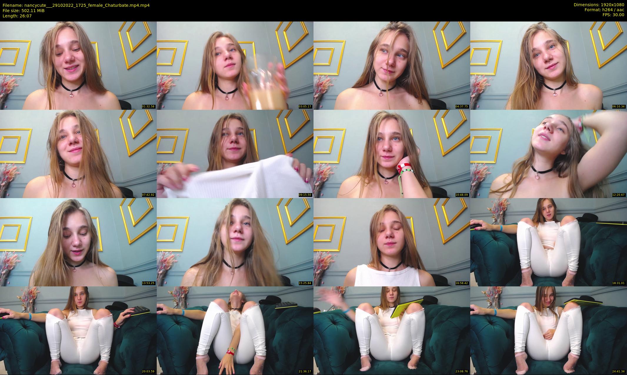 nancycute__ — 27 minute Chaturbate female cam show recording, 1080p, Oct 29, 2022