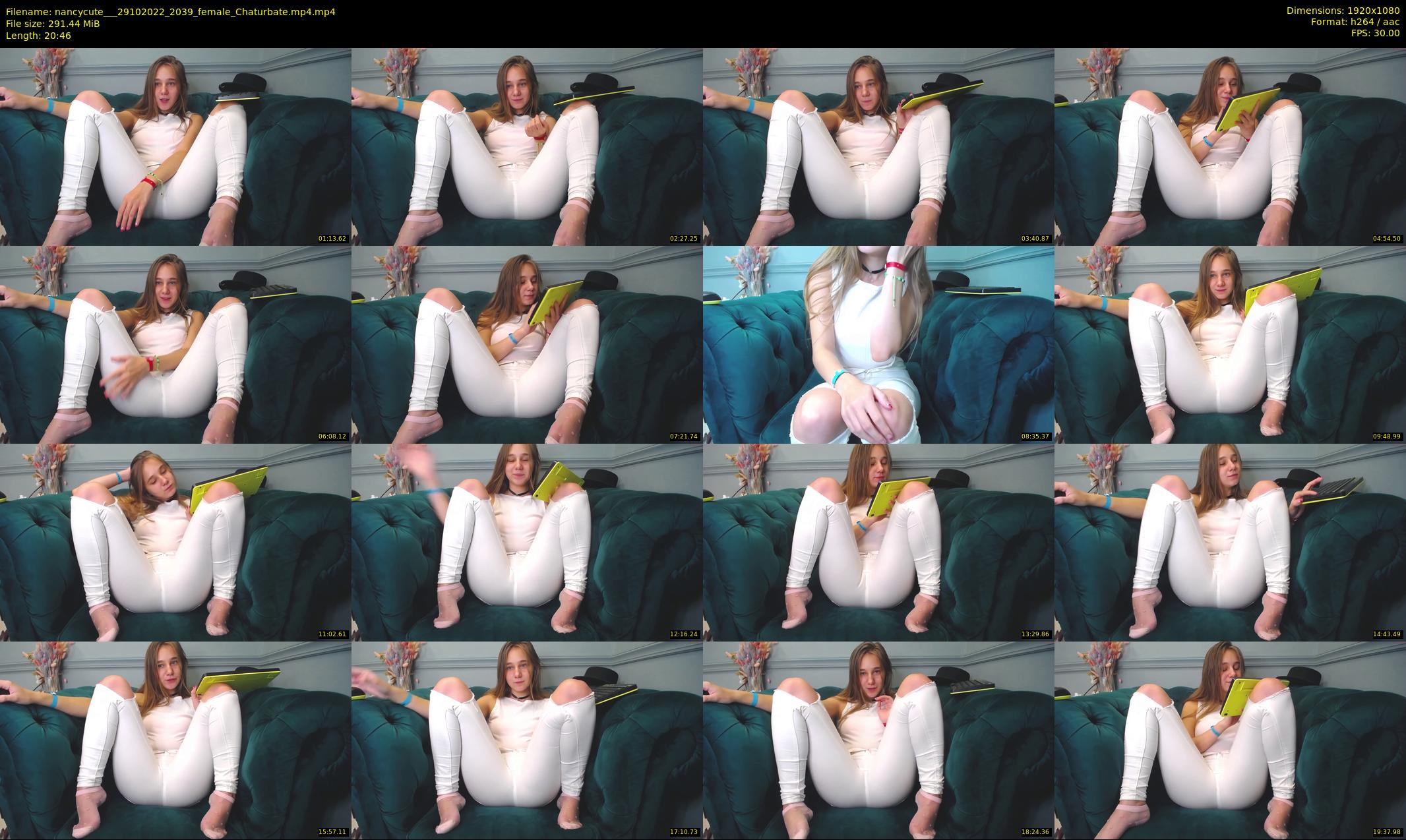 nancycute__ — 21 minute Chaturbate female cam show recording, 1080p, Oct 29, 2022