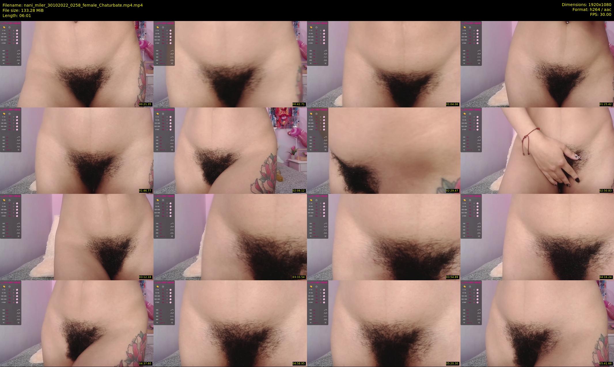nani_miler — 7 minute Chaturbate female cam show recording, 1080p, Oct 30, 2022