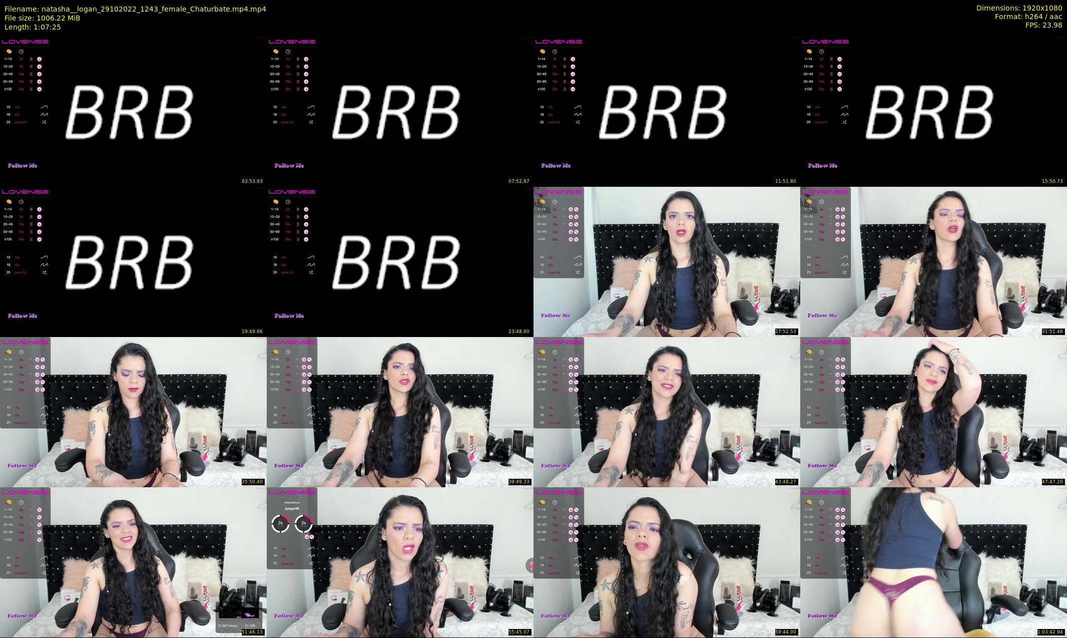 natasha__logan — 68 minute Chaturbate female cam show recording, 1080p, Oct 29, 2022
