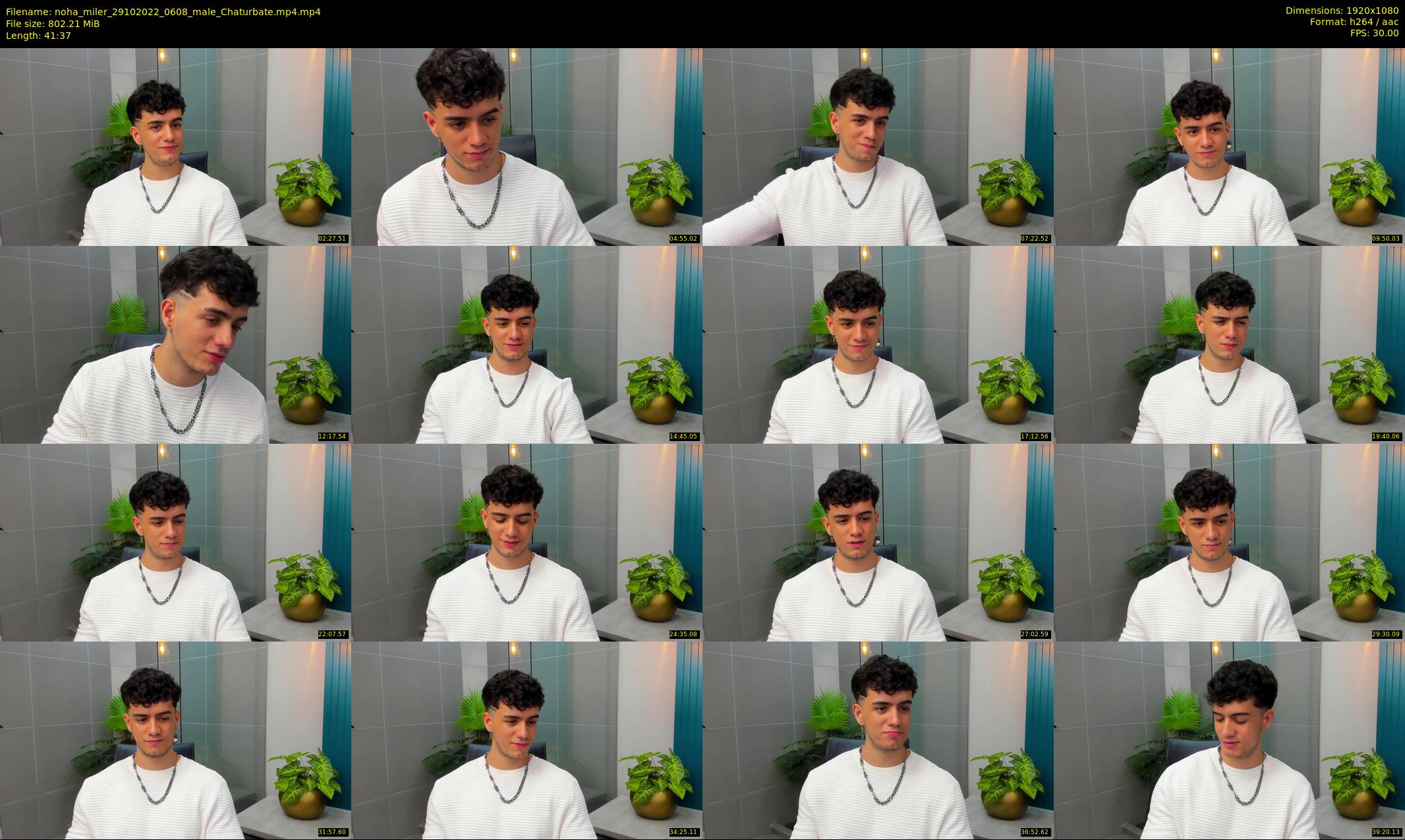 noha_miler — 42 minute Chaturbate male cam show recording, 1080p, Oct 29, 2022