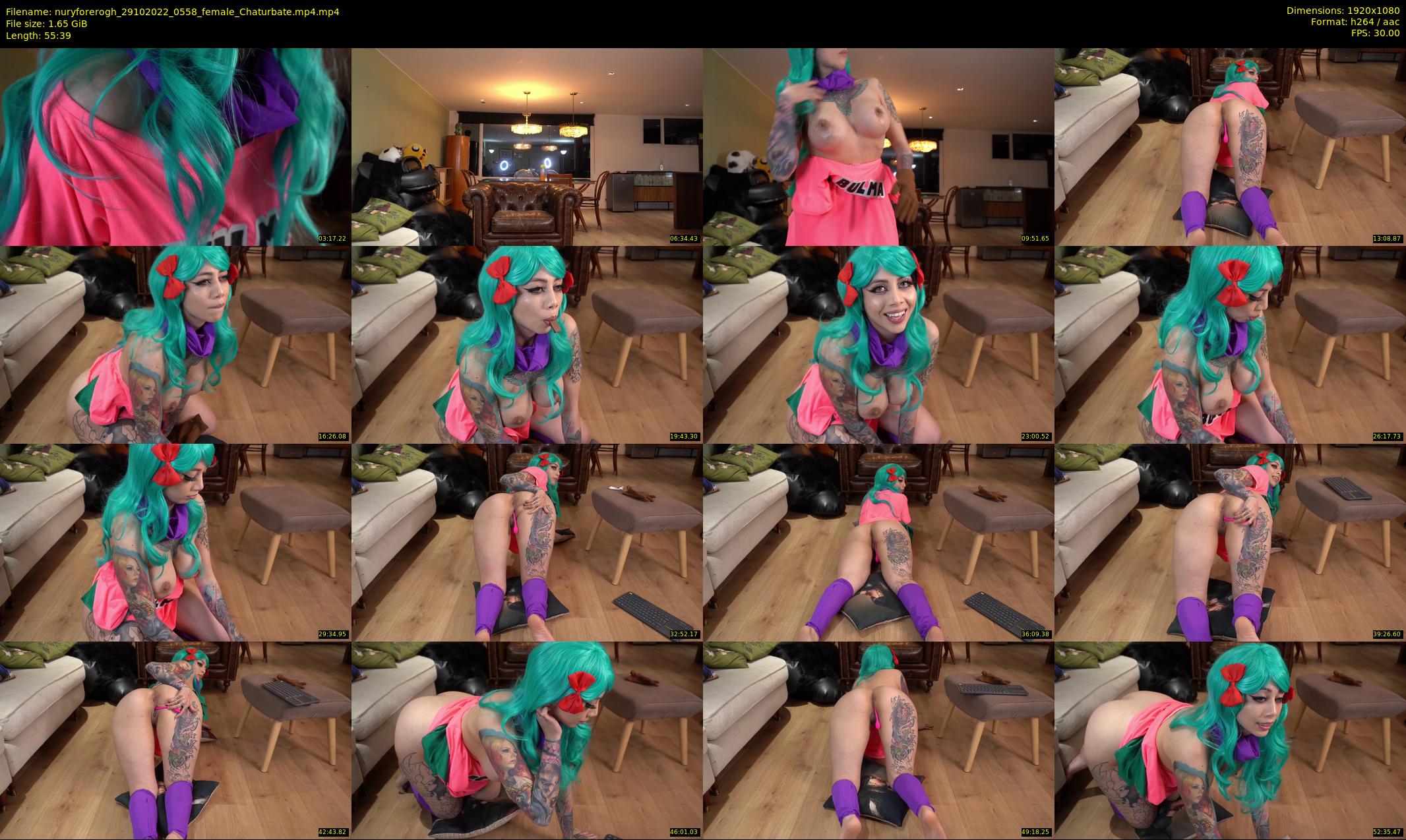 nuryforerogh — 56 minute Chaturbate female cam show recording, 1080p, Oct 29, 2022