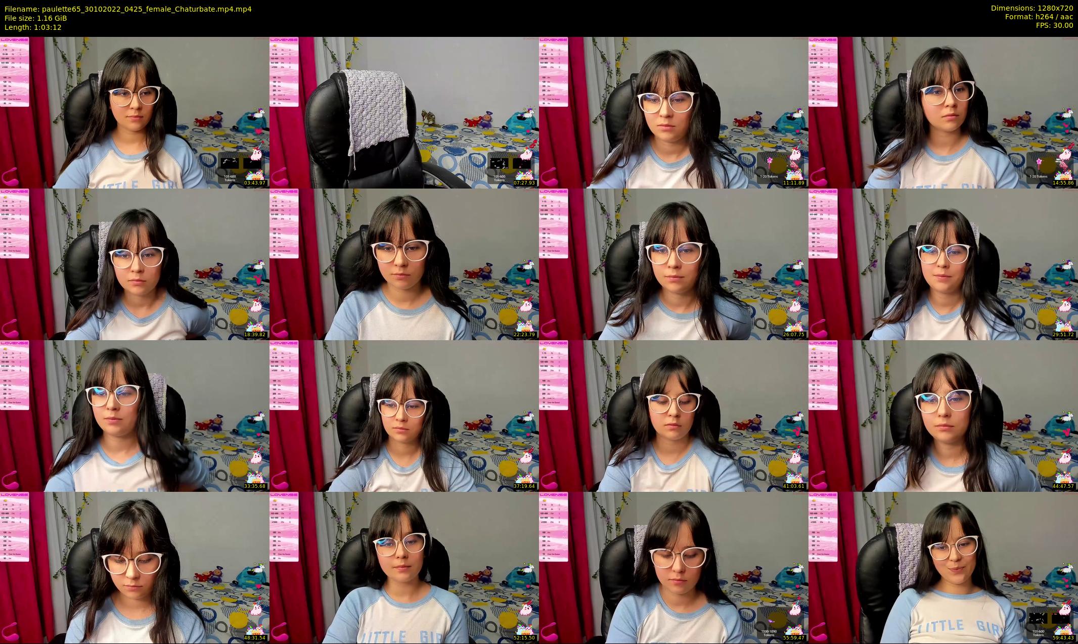 paulette65 — 64 minute Chaturbate female cam show recording, 720p, Oct 30, 2022