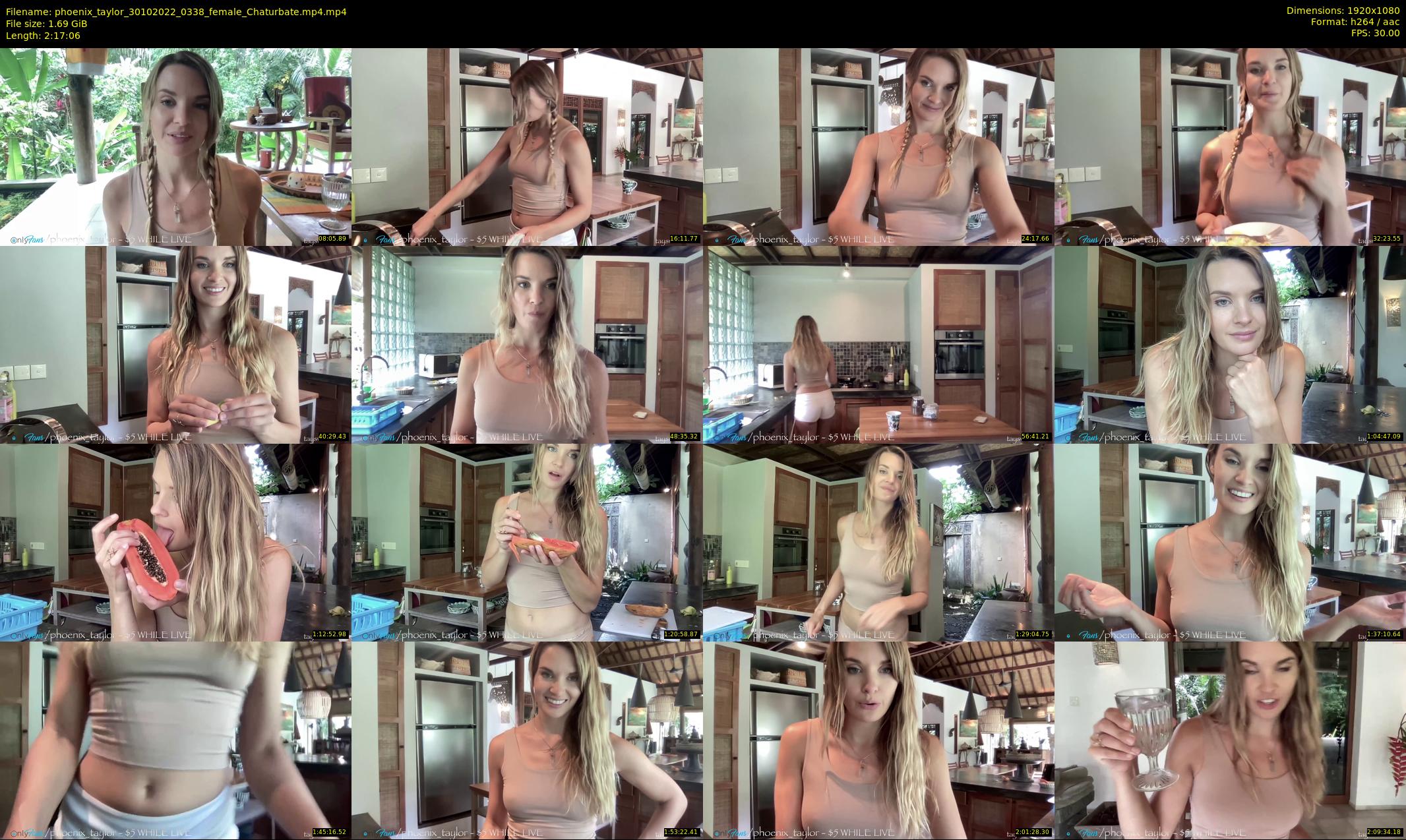 phoenix_taylor — 138 minute Chaturbate female cam show recording, 1080p, Oct 30, 2022
