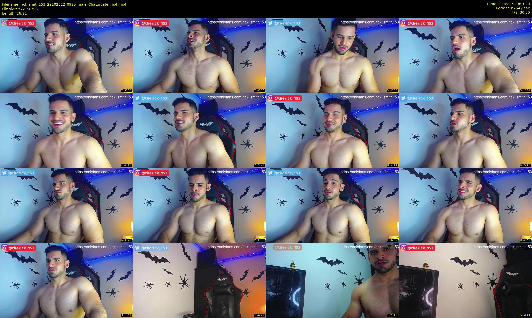 rick_smith153 — 27 minute Chaturbate male cam show recording, 1080p, Oct 29, 2022