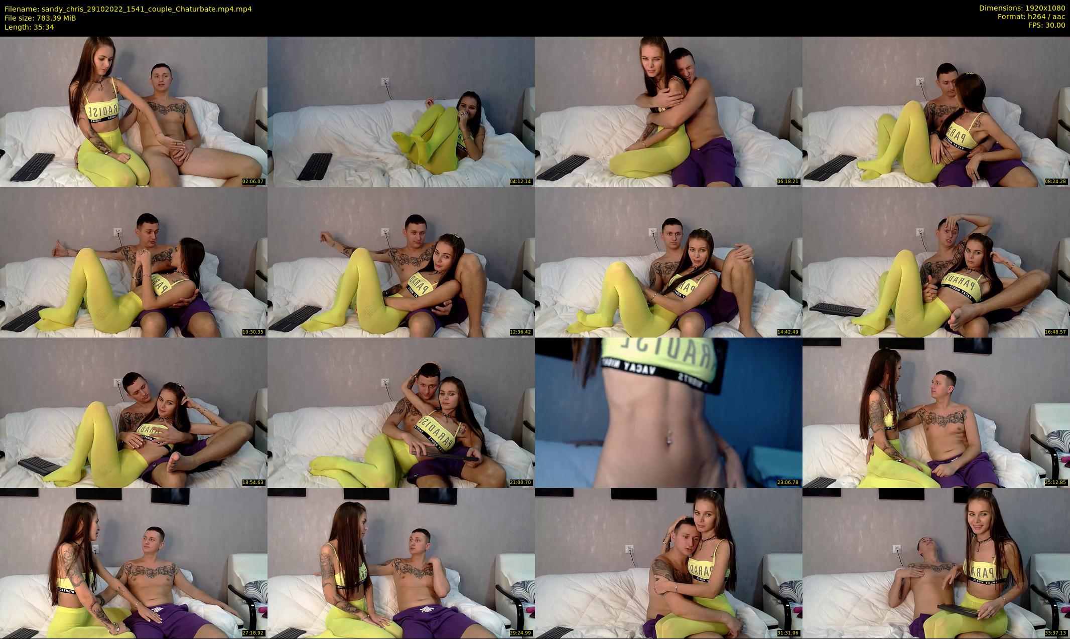 sandy_chris — 36 minute Chaturbate couple cam show recording, 1080p, Oct 29, 2022