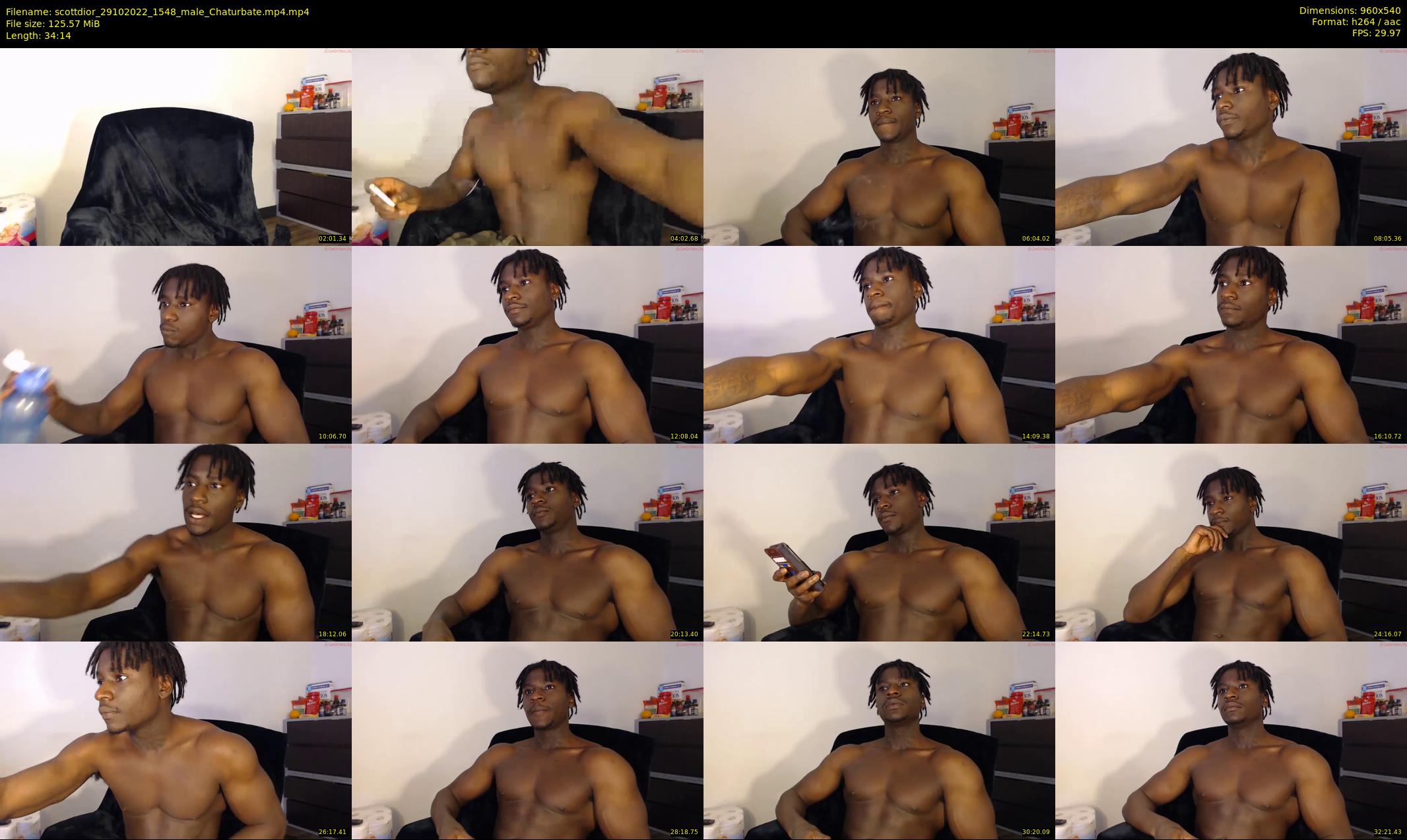 scottdior — 35 minute Chaturbate male cam show recording, 480p, Oct 29, 2022