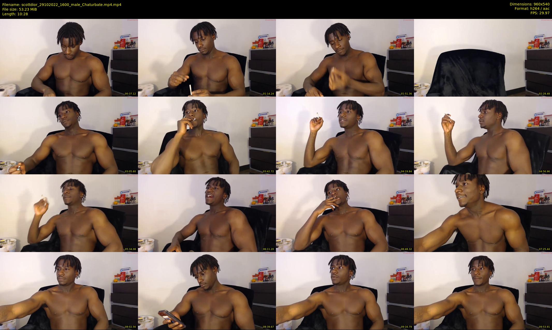 scottdior — 11 minute Chaturbate male cam show recording, 480p, Oct 29, 2022