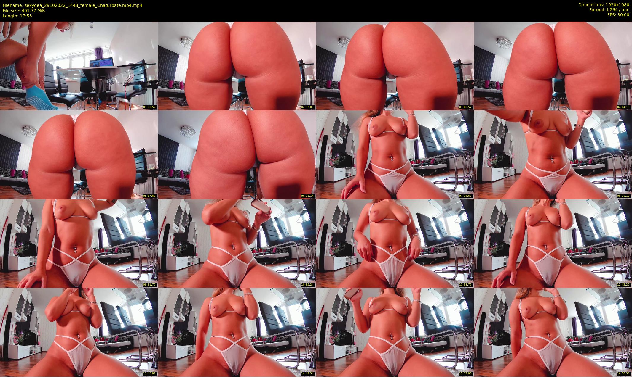 sexydea — 18 minute Chaturbate female cam show recording, 1080p, Oct 29, 2022