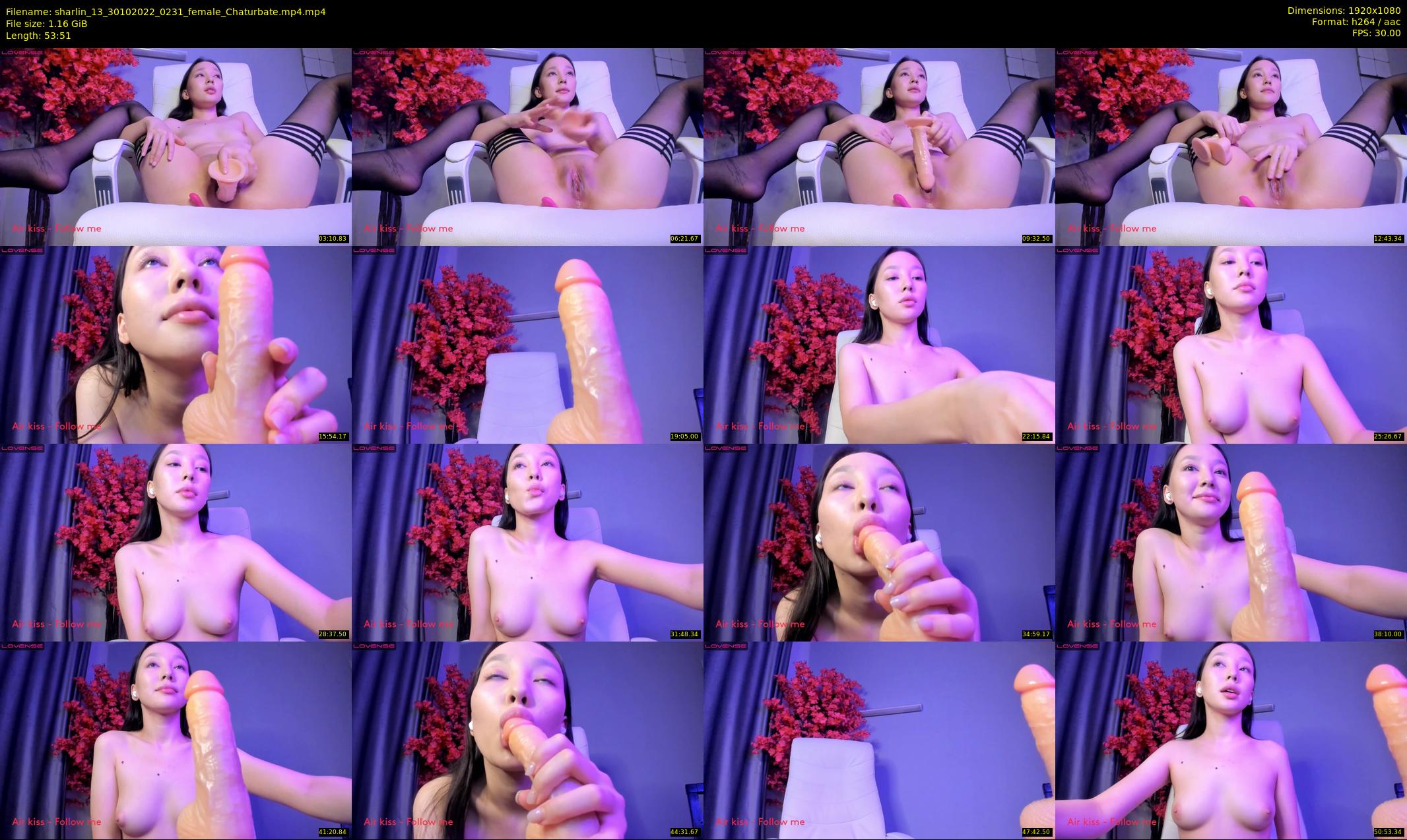 sharlin_13 — 54 minute Chaturbate female cam show recording, 1080p, Oct 30, 2022