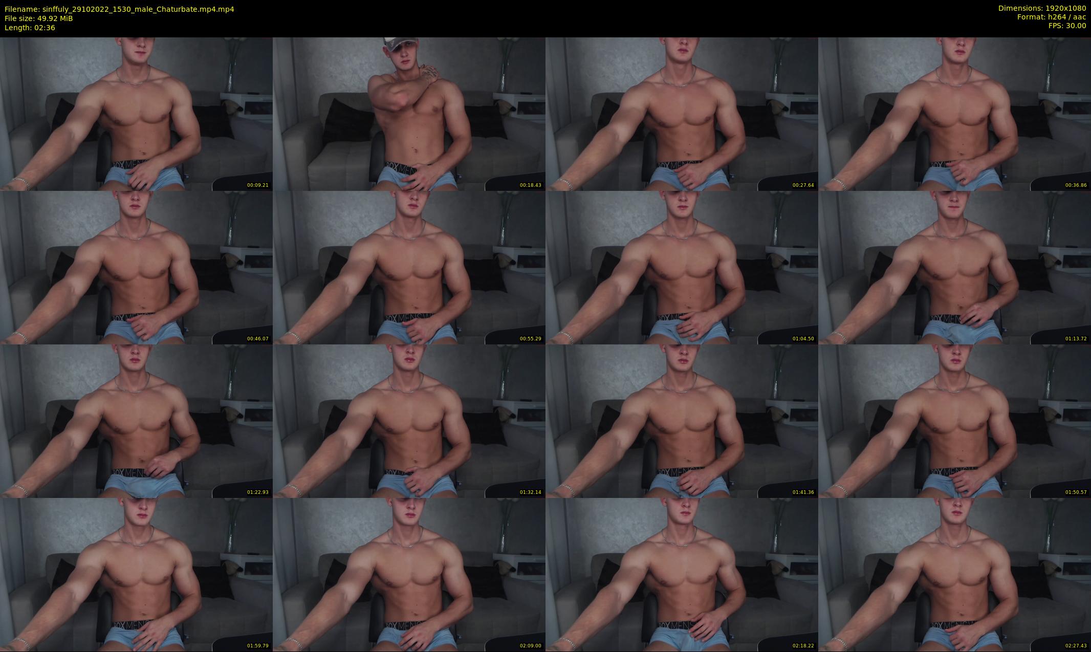 sinffuly — 3 minute Chaturbate male cam show recording, 1080p, Oct 29, 2022