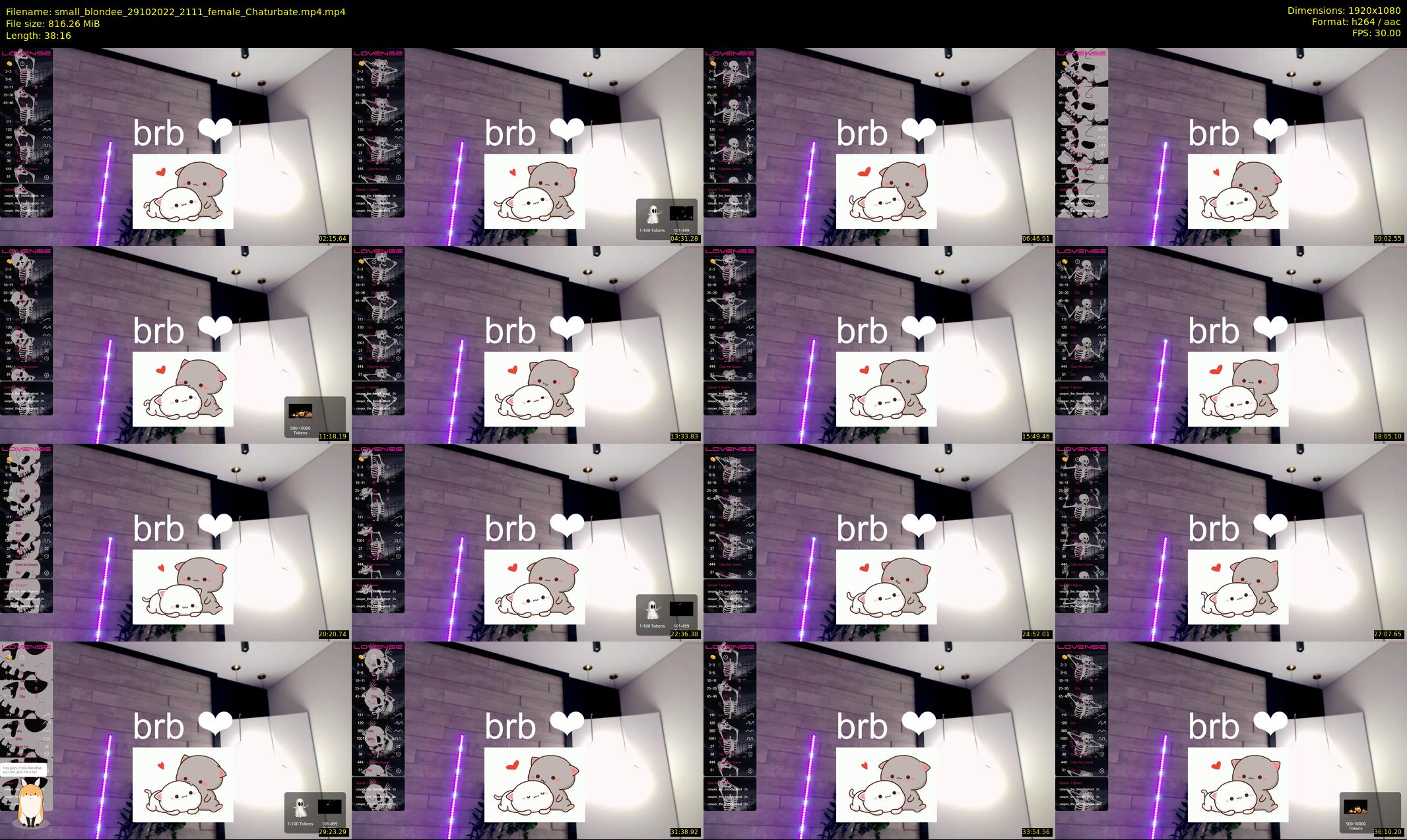 small_blondee — 39 minute Chaturbate female cam show recording, 1080p, Oct 29, 2022