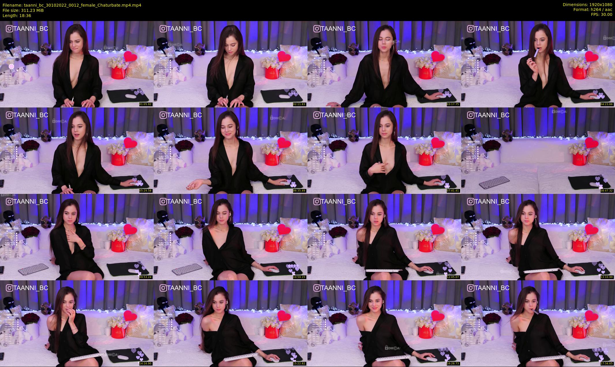 taanni_bc — 19 minute Chaturbate female cam show recording, 1080p, Oct 30, 2022