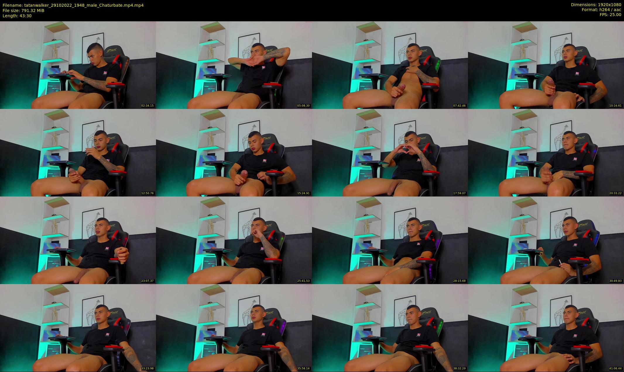 tatanwalker — 44 minute Chaturbate male cam show recording, 1080p, Oct 29, 2022