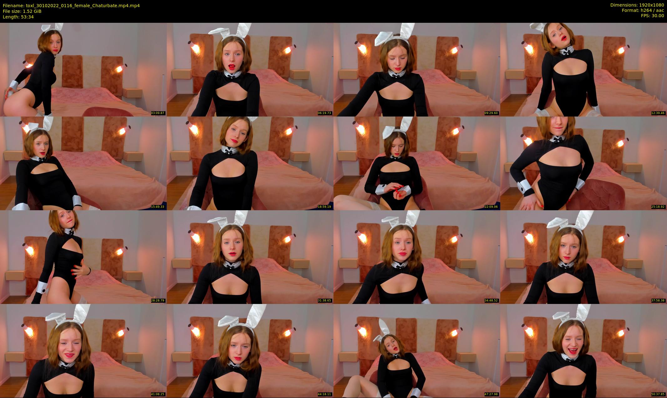 toxl — 54 minute Chaturbate female cam show recording, 1080p, Oct 30, 2022