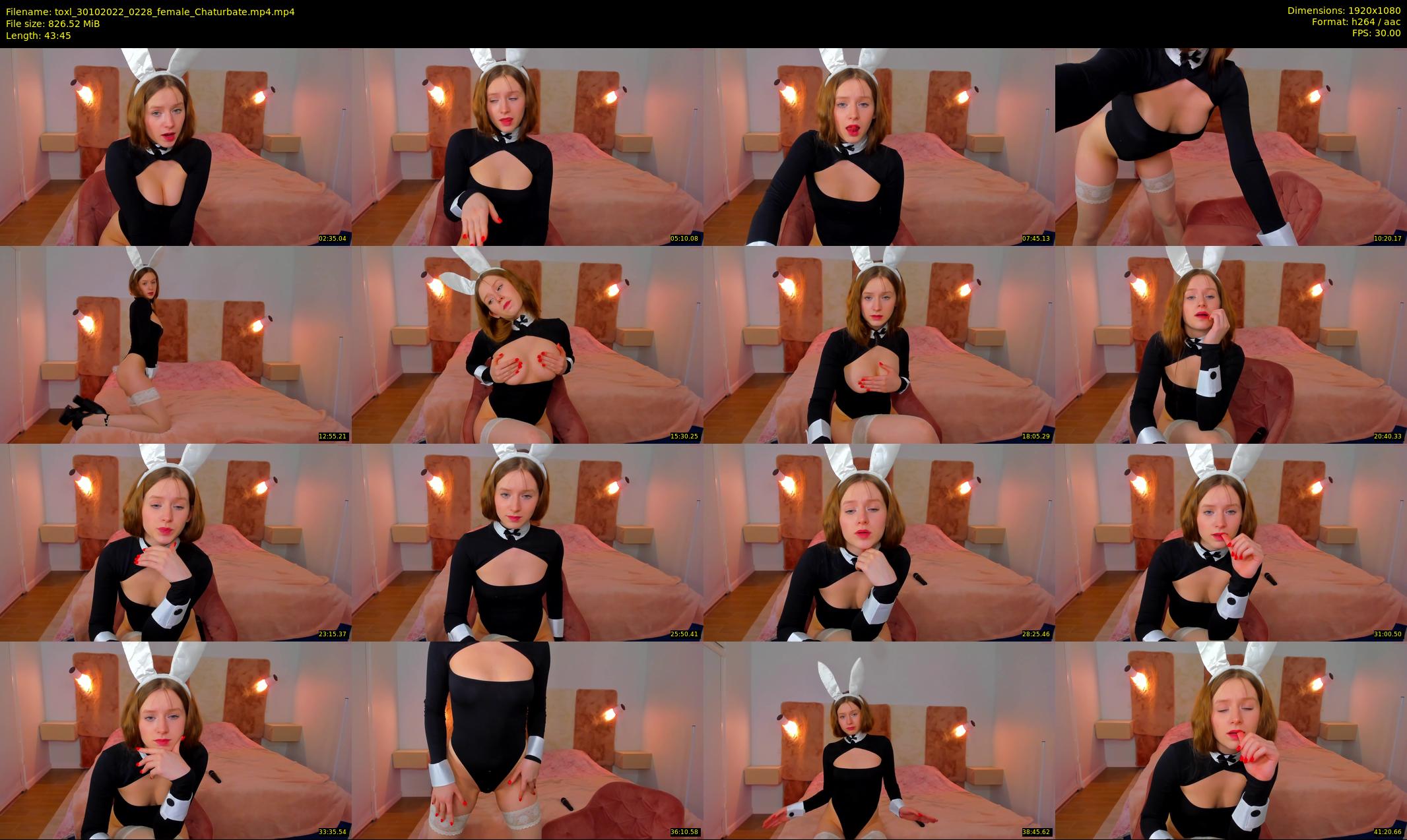 toxl — 44 minute Chaturbate female cam show recording, 1080p, Oct 30, 2022