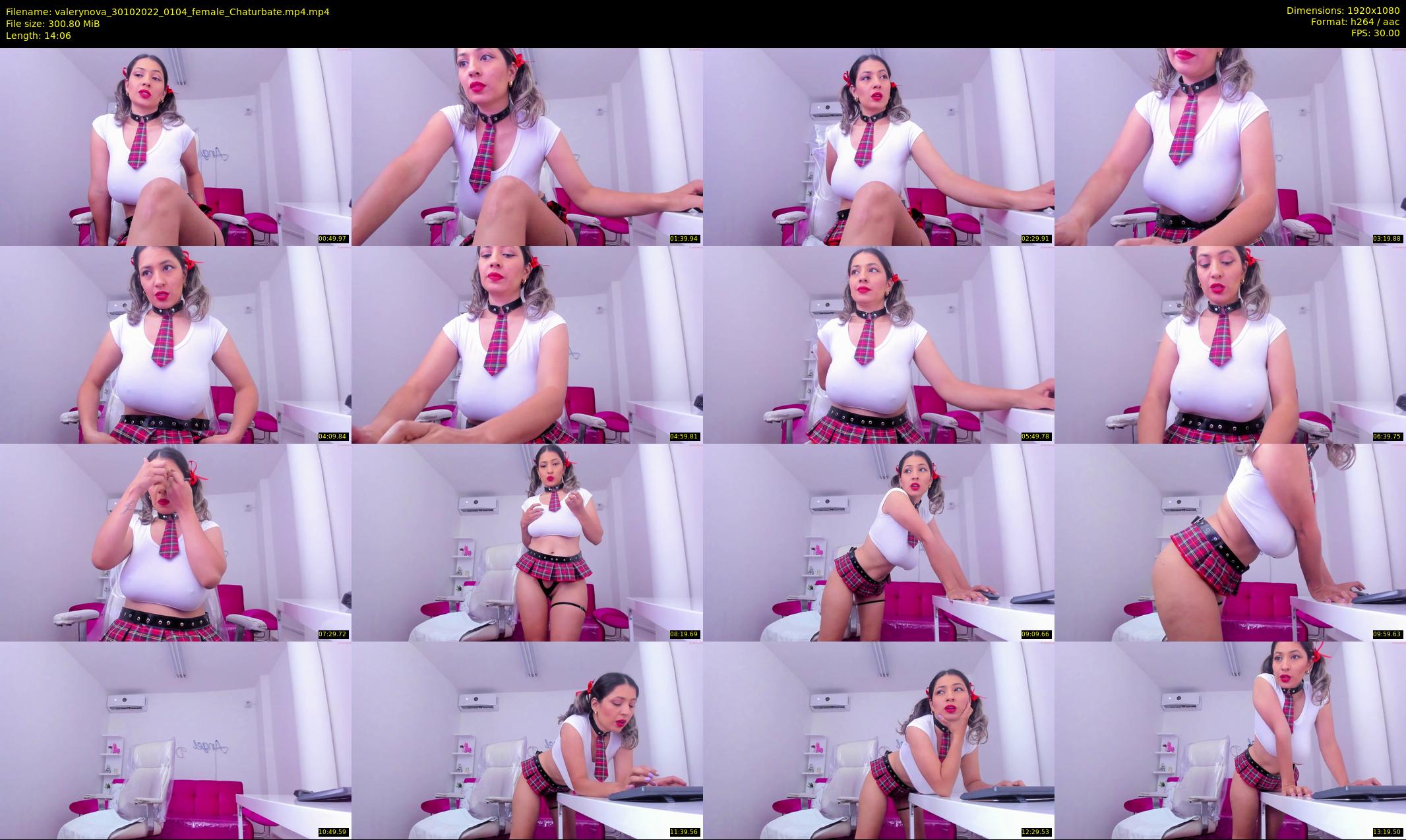 valerynova — 15 minute Chaturbate female cam show recording, 1080p, Oct 30, 2022